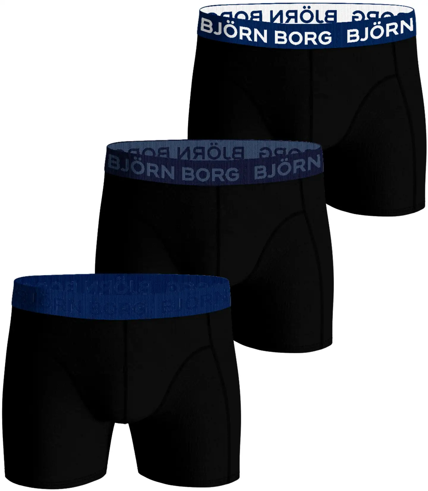 Björn Borg Miesten boxerit 3-pack 10003372 - MP007