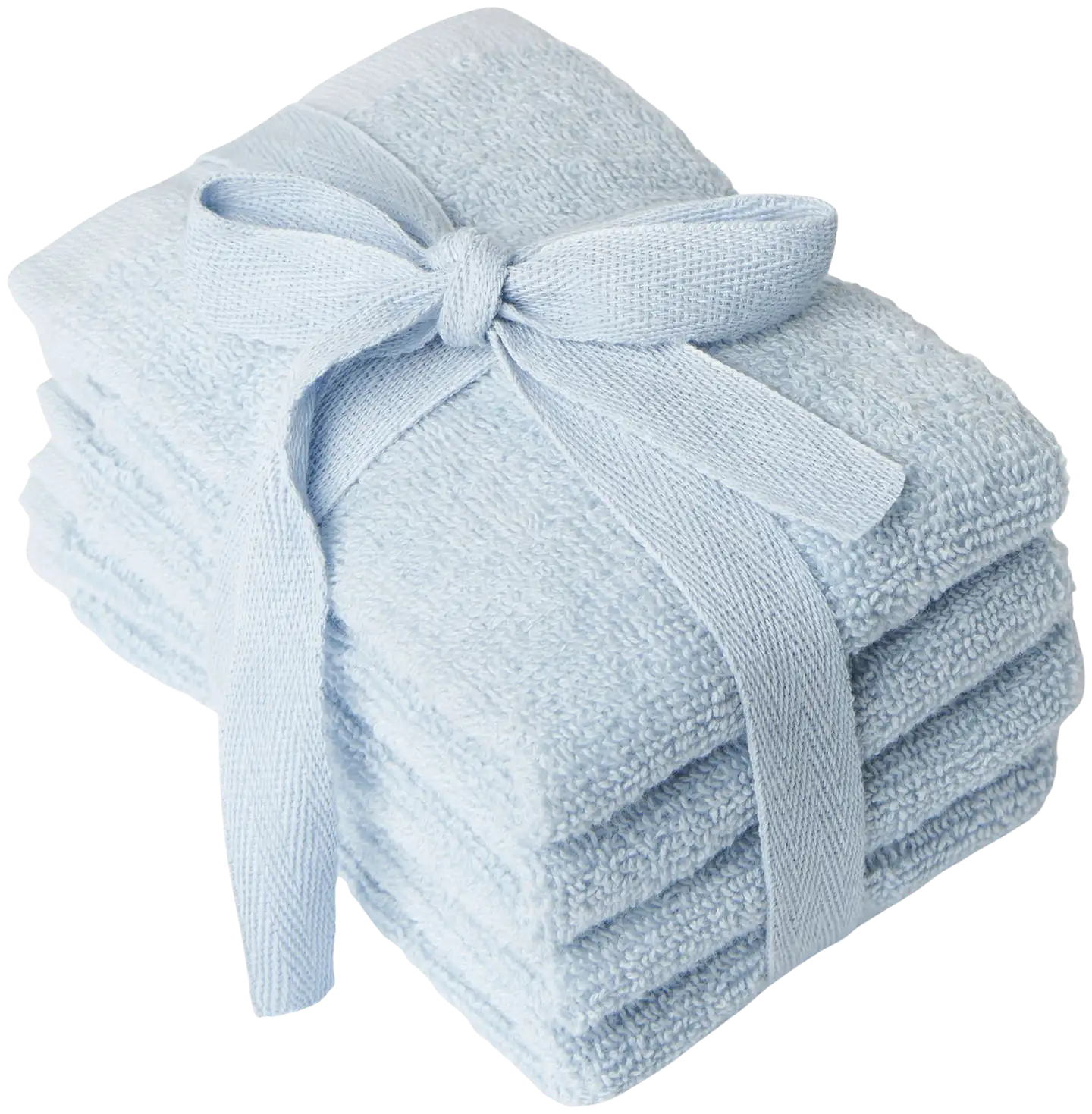 Åhléns Home Kasvopyyhe Stella 30 x 30 cm 4kpl/pkt, vaaleansininen