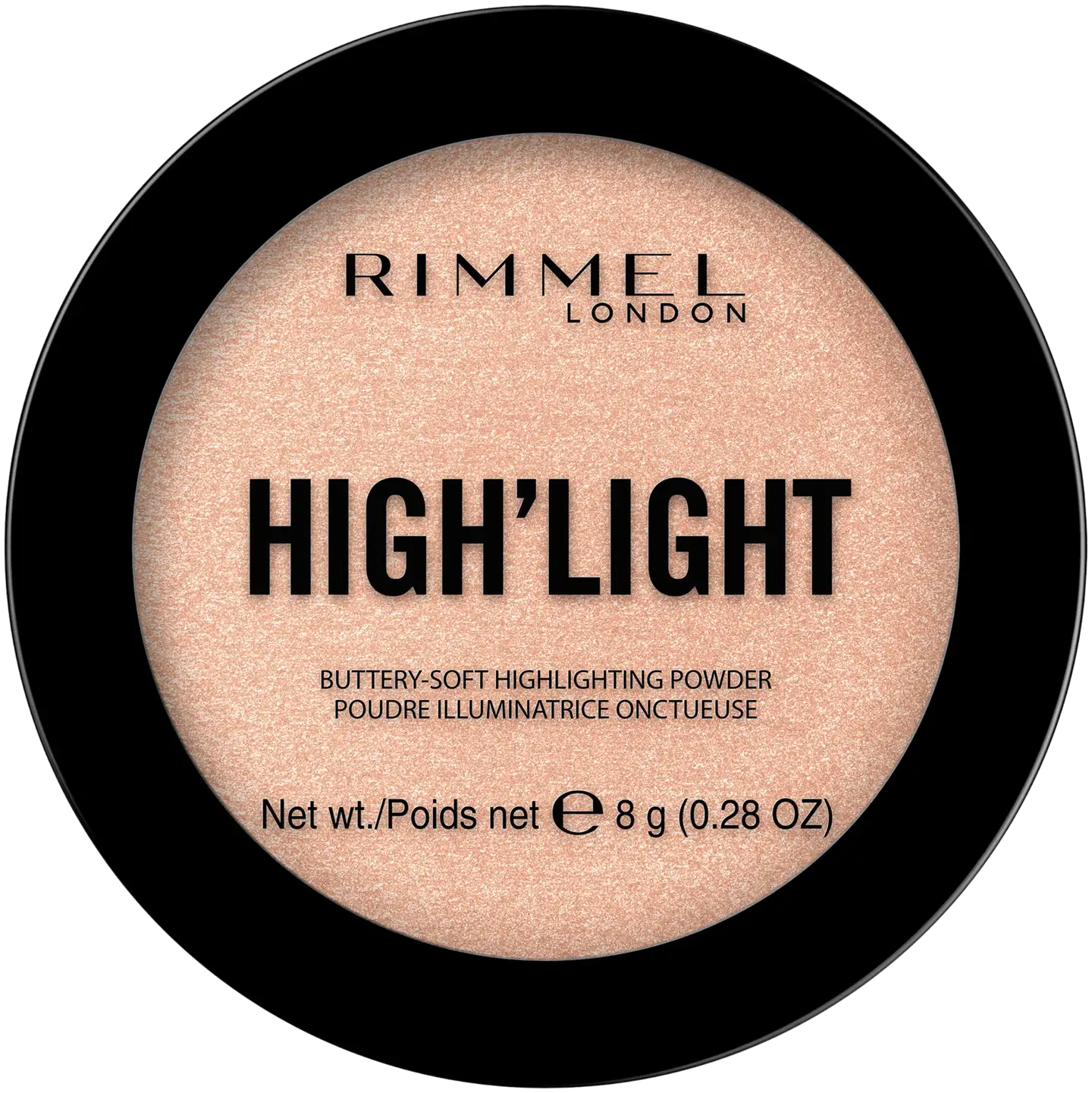 Rimmel High'Light, 002 Candlelit 8 g valopuuteri - 1