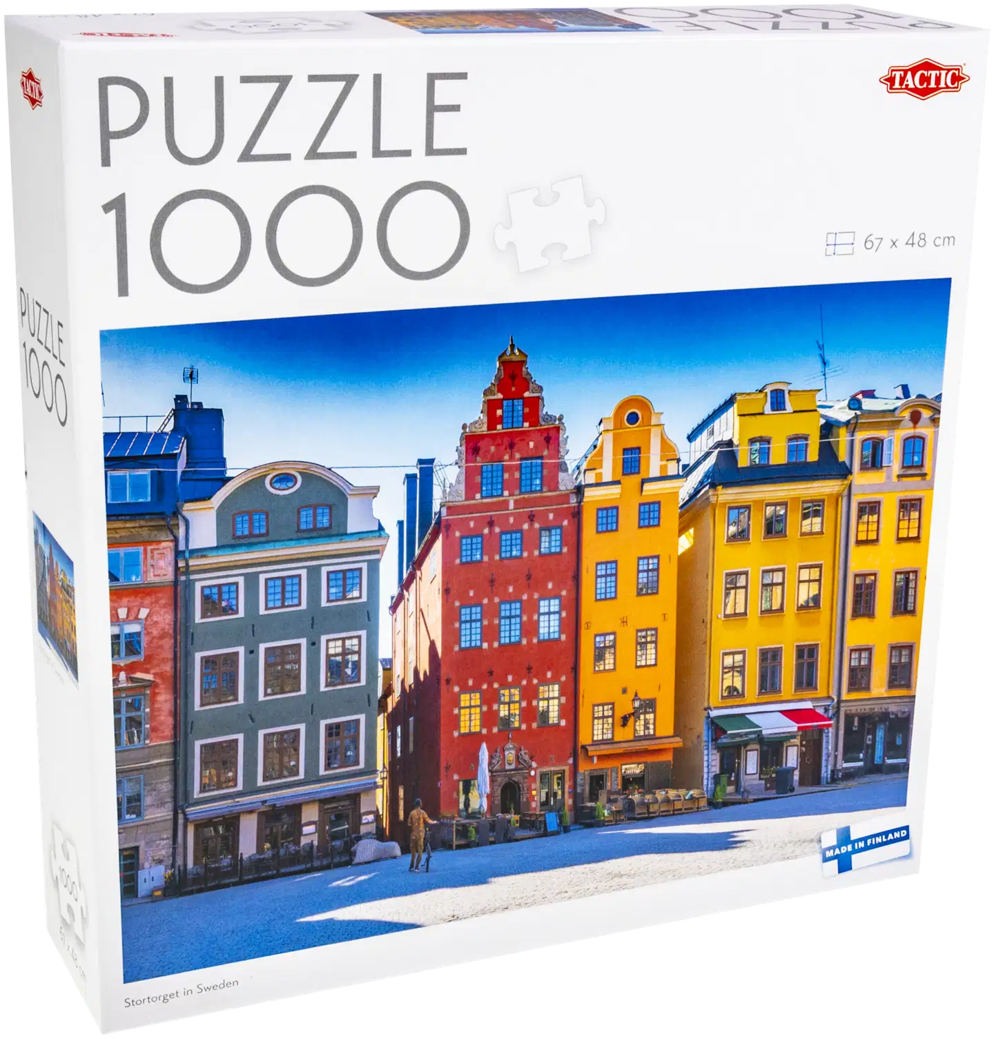 Tactic Palapeli Puzzle Lovers Stortorget in Sweden 1000 palaa - 3