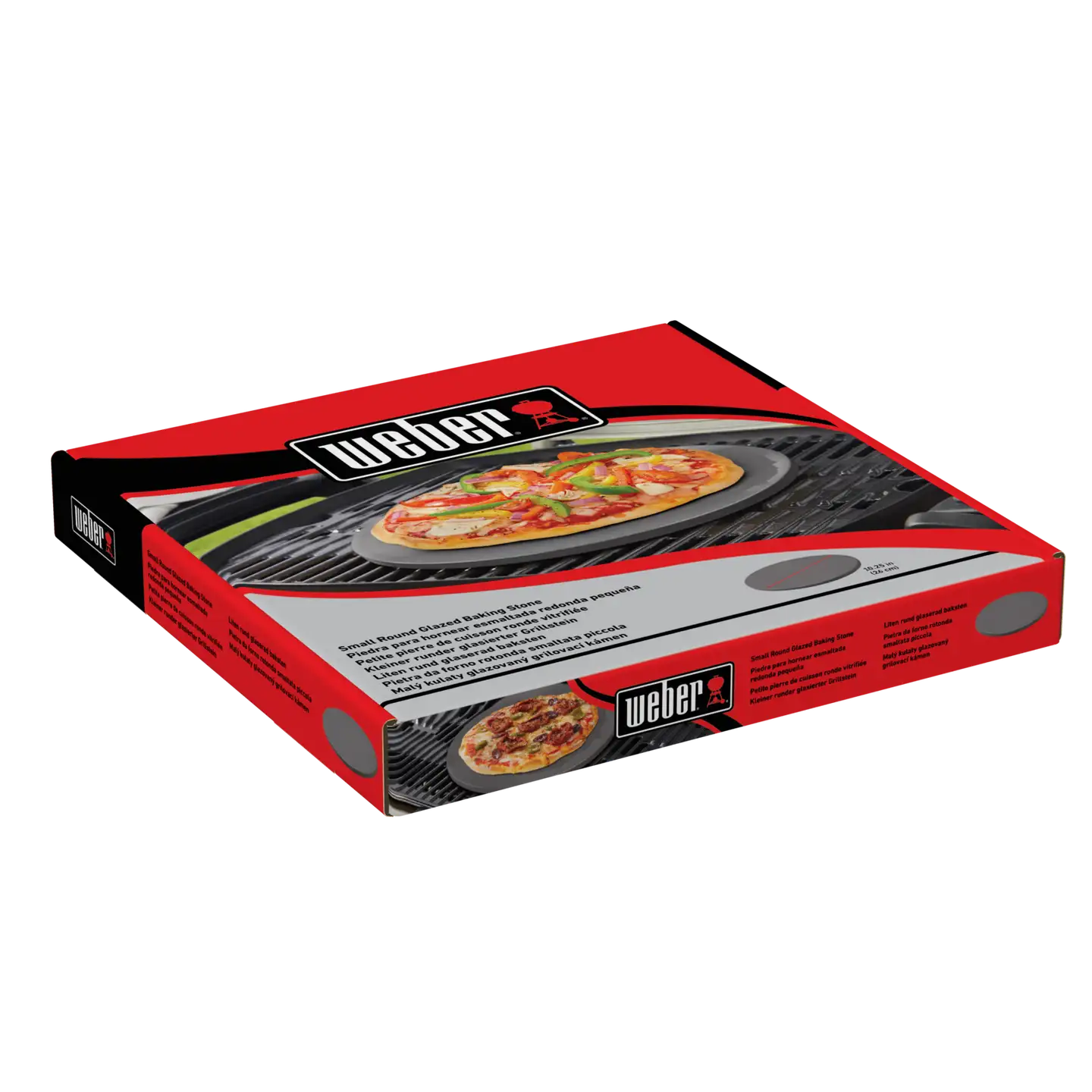 Weber Lasitettu Pizzakivi - pieni 26 cm - 4