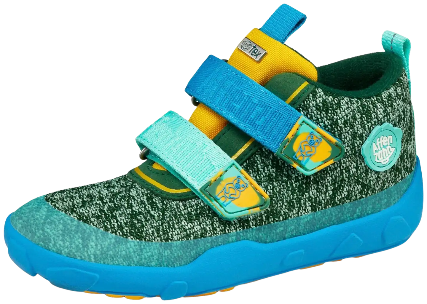Affenzahn lasten paljasjalkakenkä Low Boot Knit Happy - Creative Bear - 10