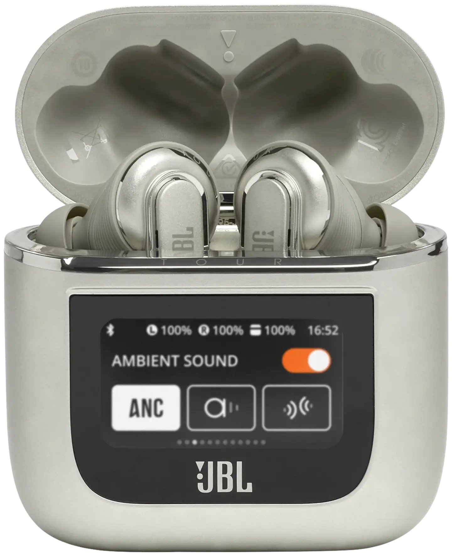 JBL Bluetooth vastamelunappikuulokkeet Tour Pro 2 samppanja - 2