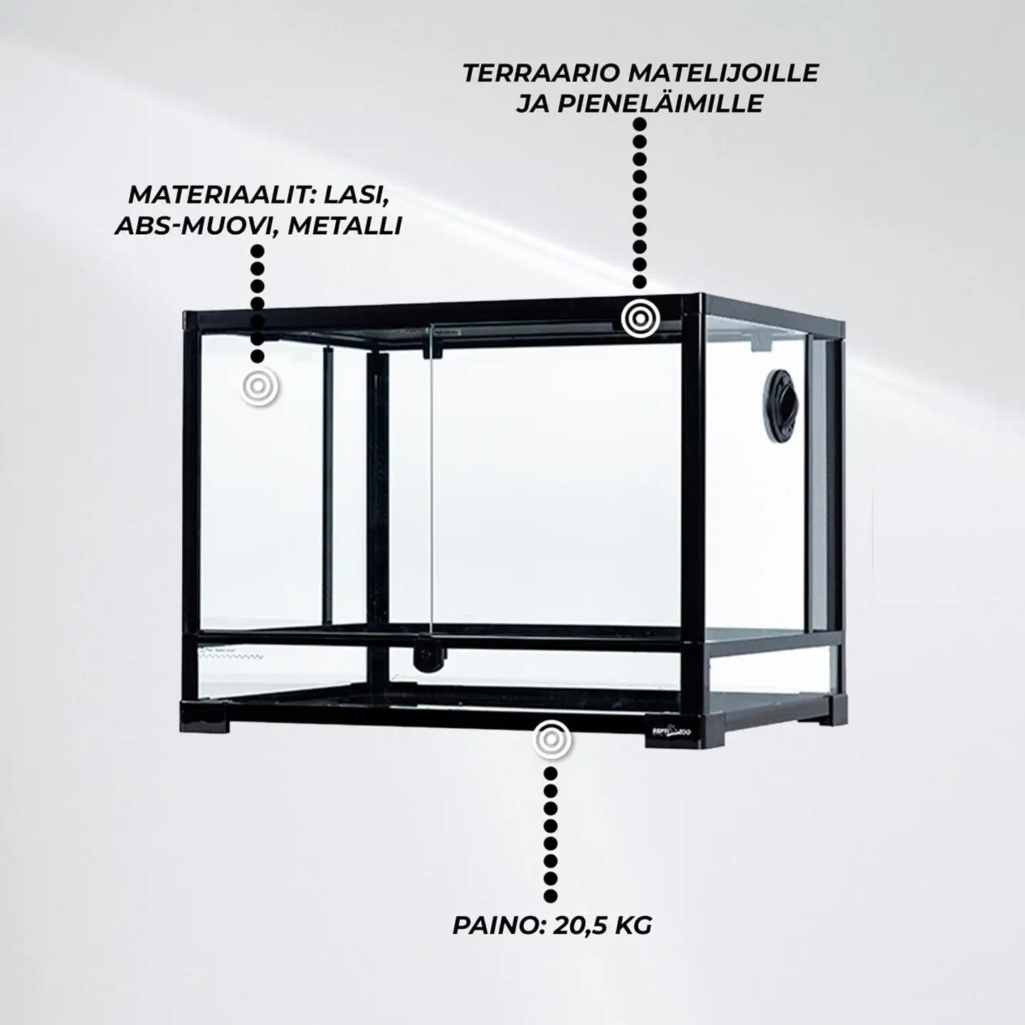 Trekker terraario 600x450x450mm - 2