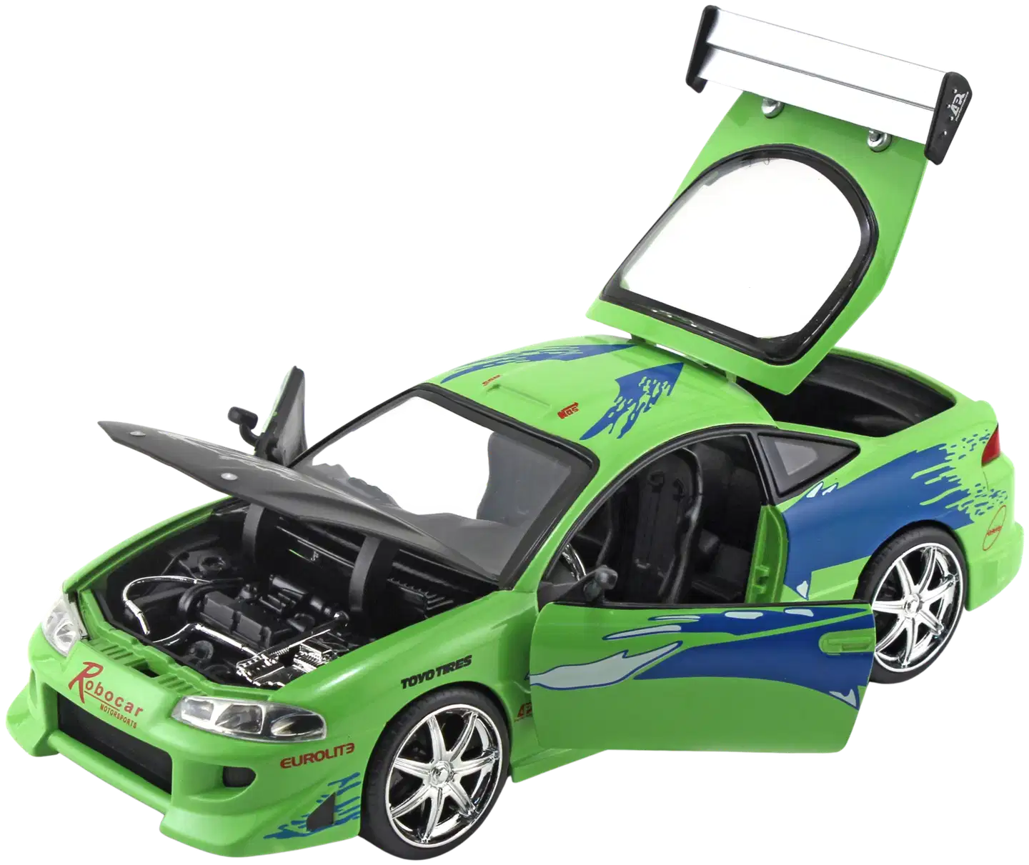Jada Fast & Furious 1995 Mitsubishi Eclipse, 20 cm, 1:24, die cast - 4