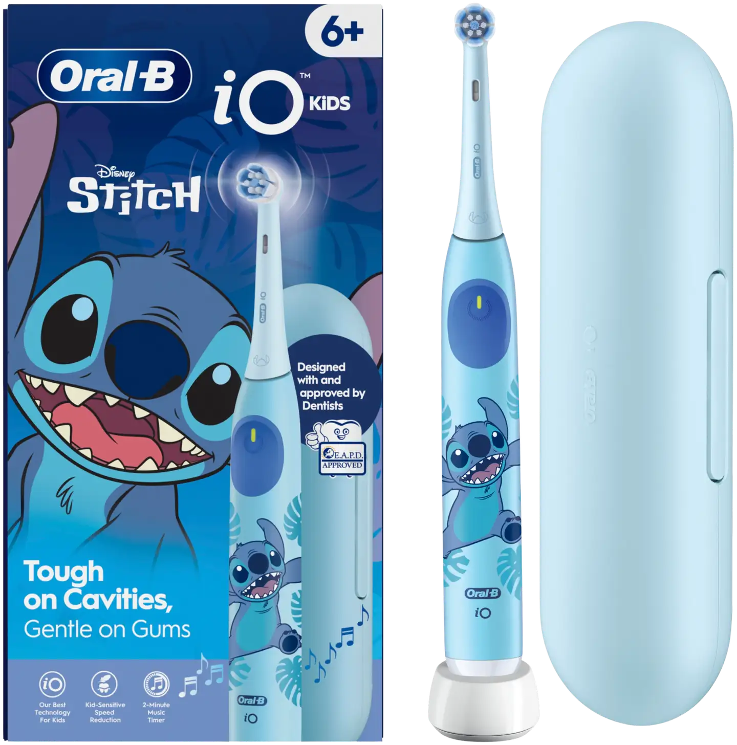 Oral-B iO Kids Stitch sähköhammasharja ja matkakotelo - 1