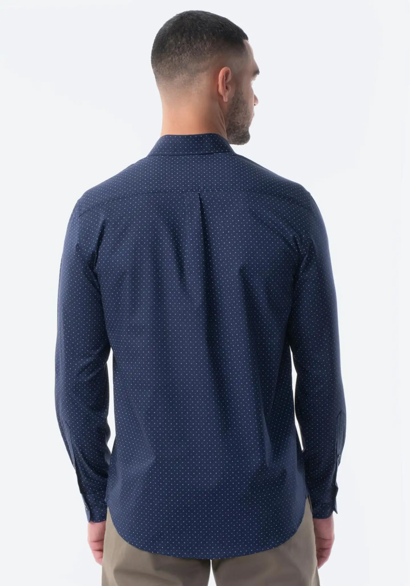 TEX miesten kauluspaita I274808 - Navy - 2