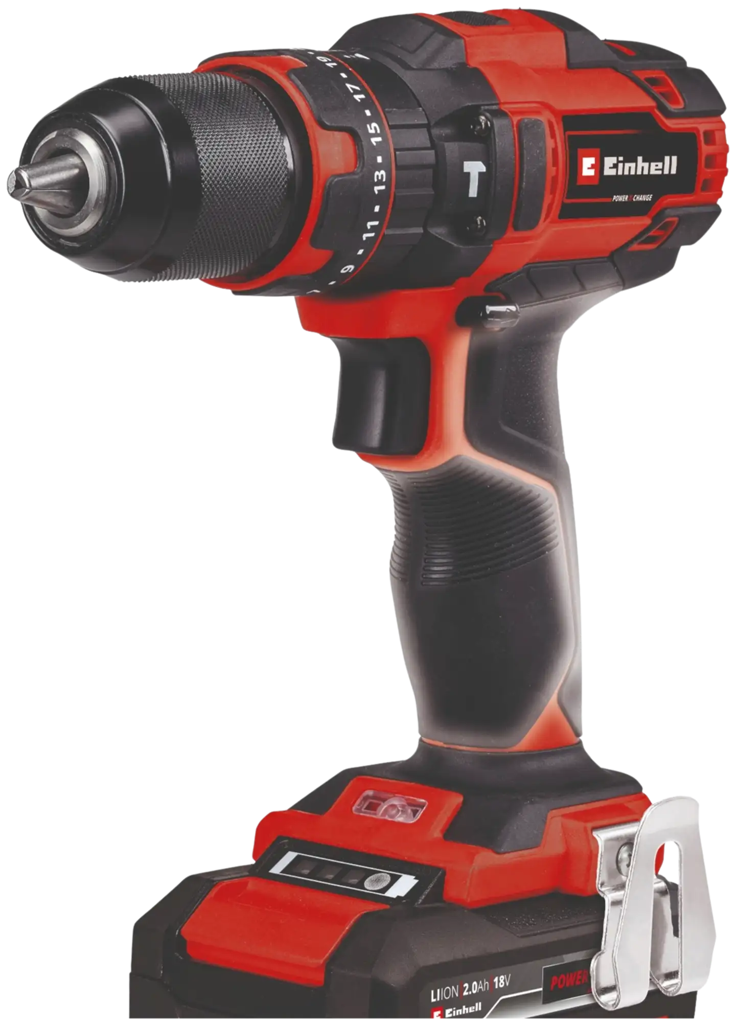 Einhell akkuiskuporakone TE-CD 18/40 Li-i +64 2 x 2,0 Ah - 3