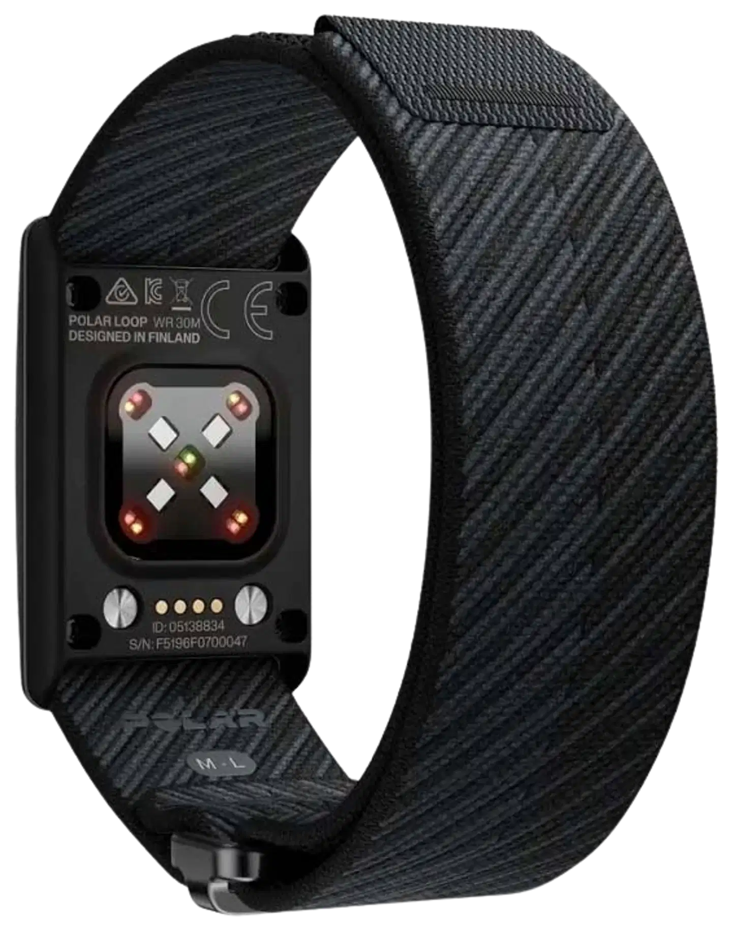 Polar Loop Night Black aktiivisuusranneke ja fitnessmittari - 4
