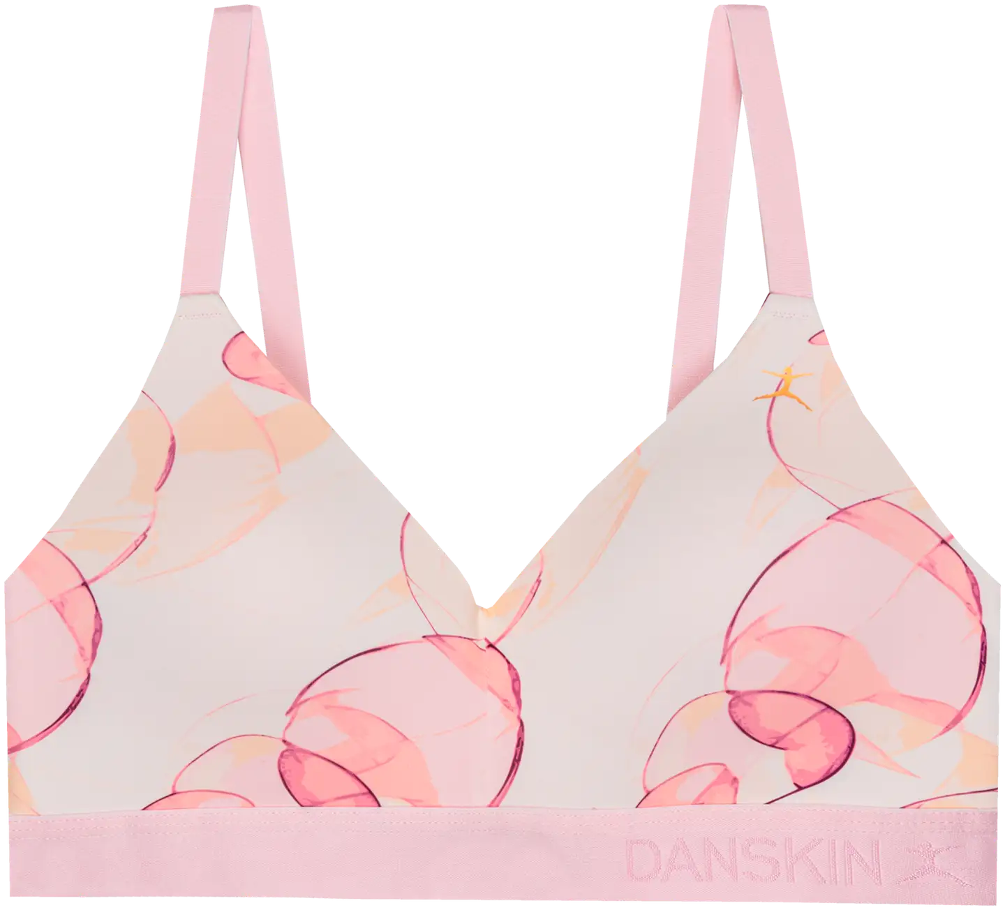 Danskin naisten bralette-rintaliivit 211D082522 - AOP - 1