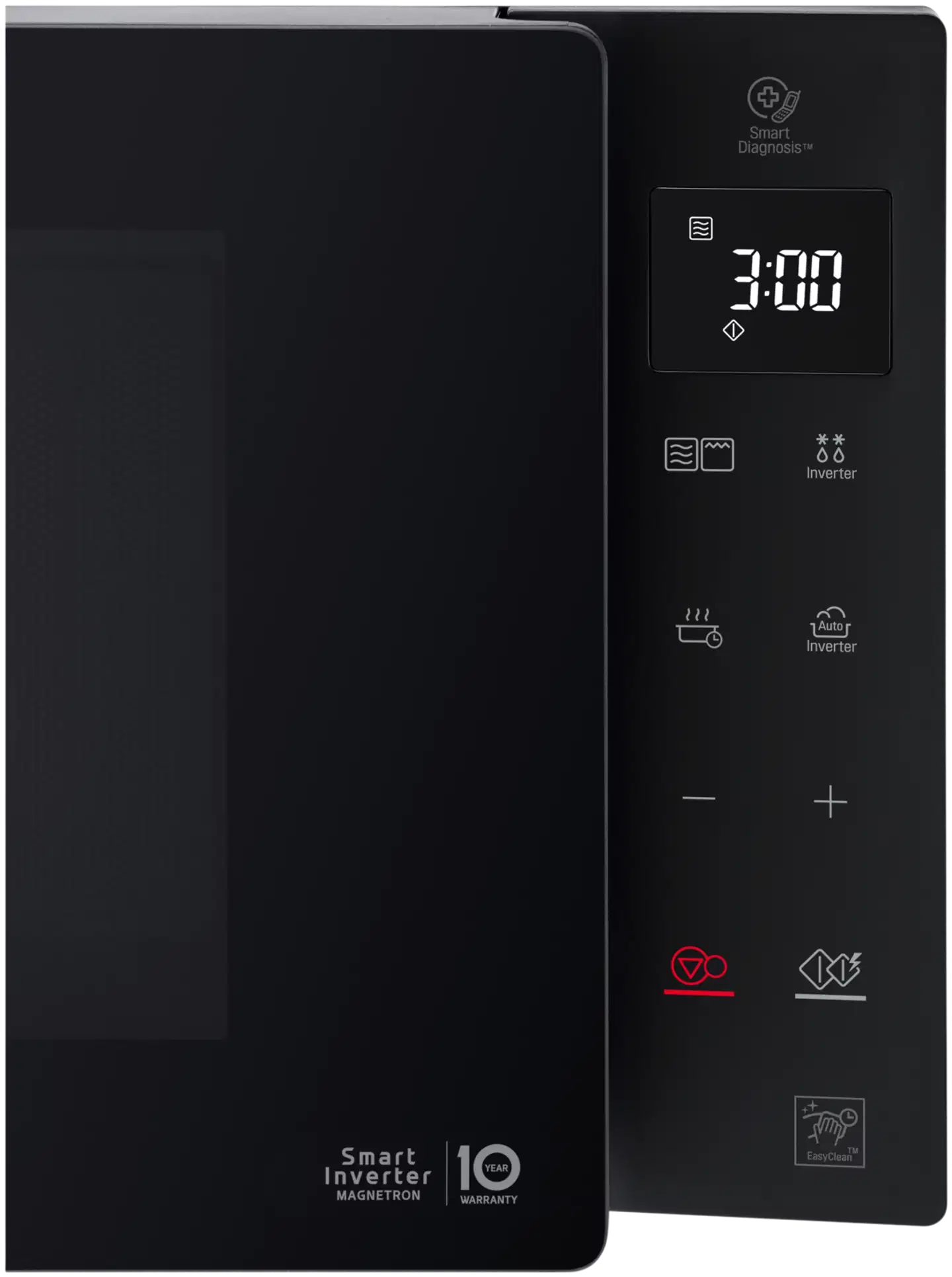 LG Mikroaaltouuni MH6535GIS, musta, 25L - 8