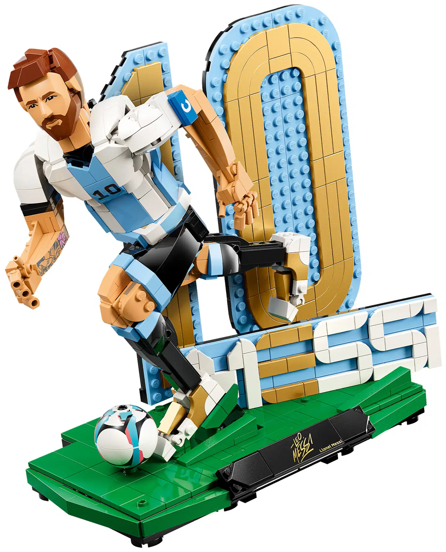 LEGO® Editions Football 43015 Lionel Messi – jalkapallolegenda - 3
