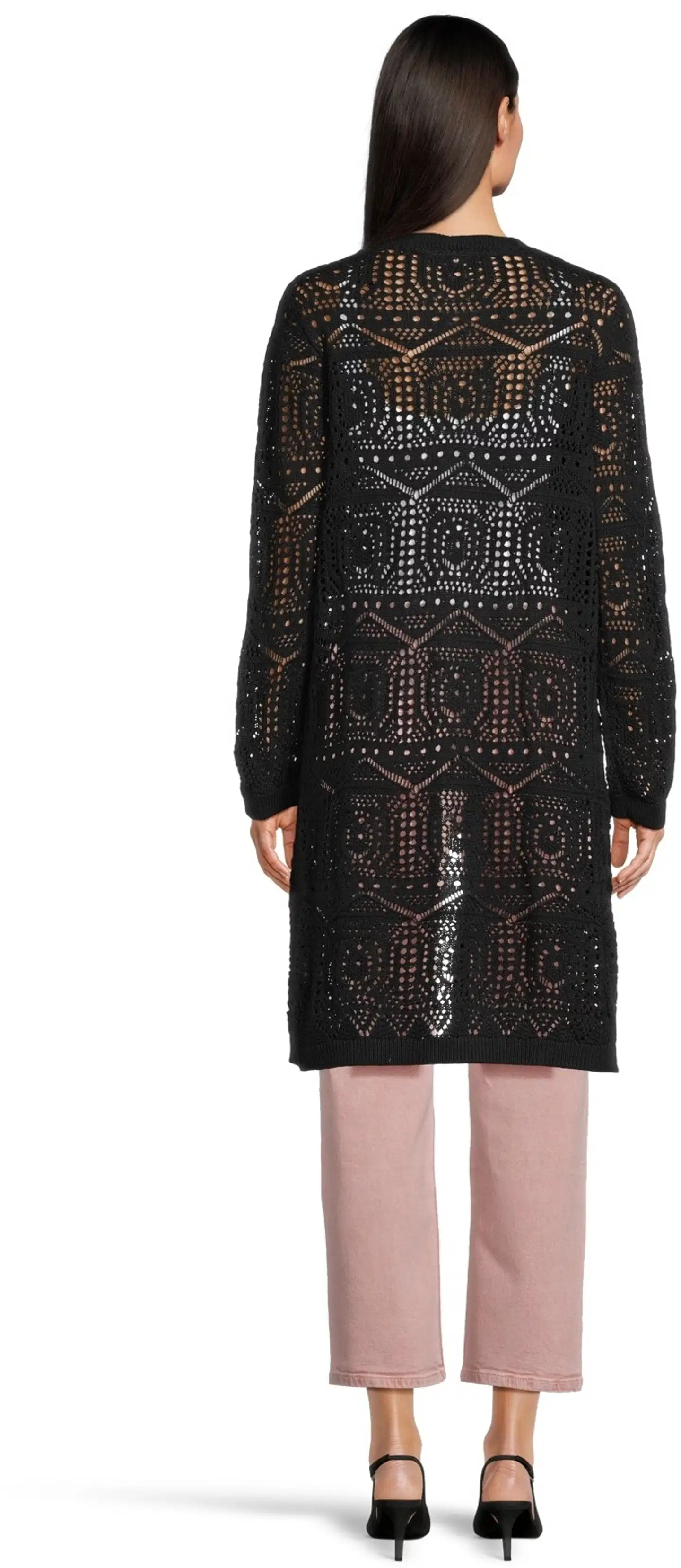 House naisten neuletakki 213H261406 - BLACK - 3