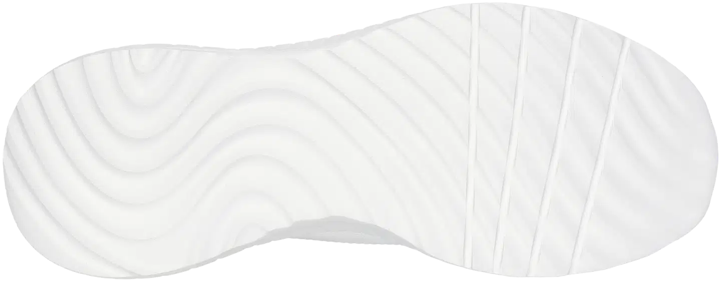 Skechers miesten Slip-Ins loafer Bobs Sport Squad Chaos Solid Step White - WHITE - 5