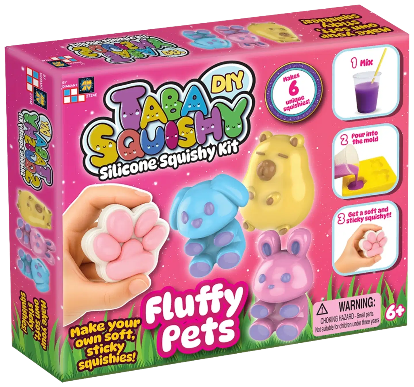 Taba Squishy DIY- puristelulelu Lemmikit - 1