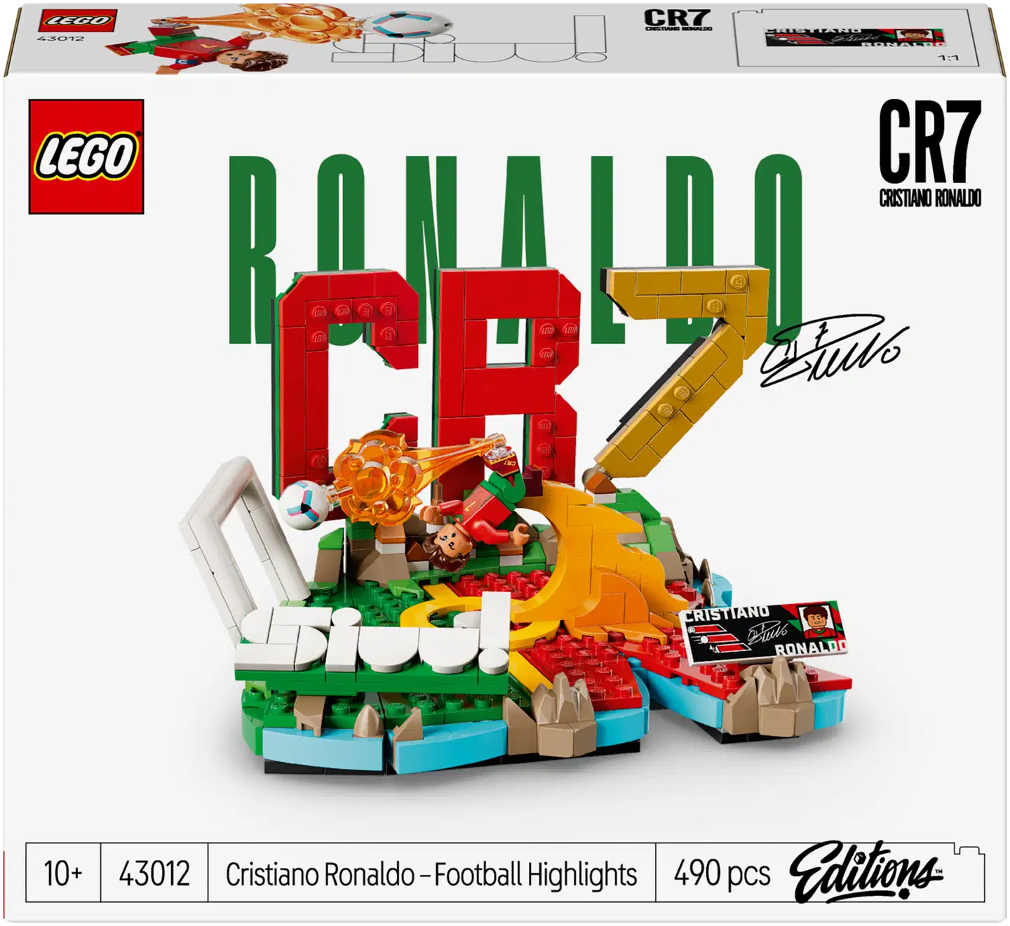LEGO® Editions Football 43012 Cristiano Ronaldo – jalkapallon tähtihetket - 5