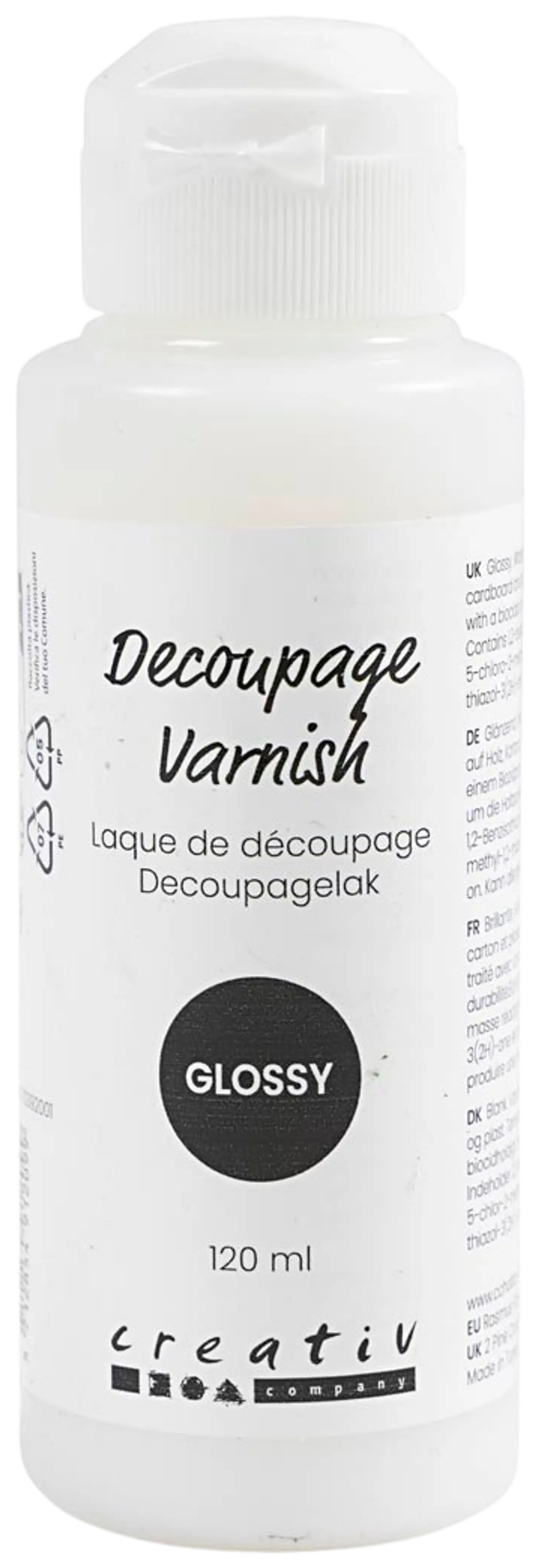 Creativ Company decoupagelakka kiiltävä 120ml