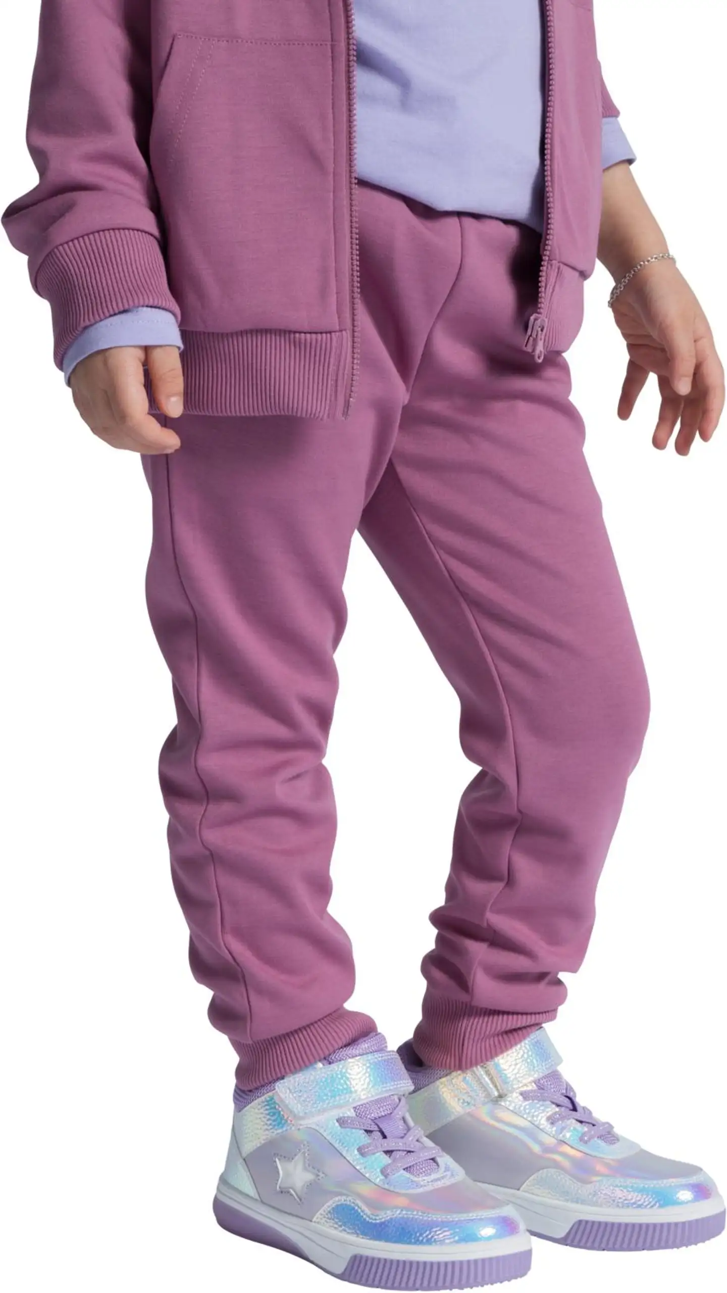 Dinsko lasten vilkkukengät Jona Bling Shiny - Lilac - 7