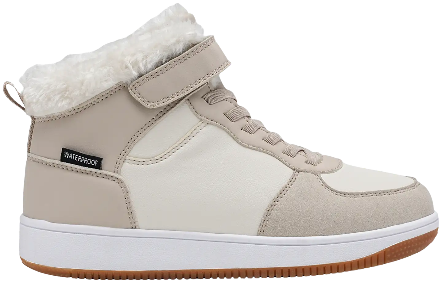 Lejon lasten vedenpitävät vapaa-ajan tennarit Bailey WP Warm - offw beige - 1