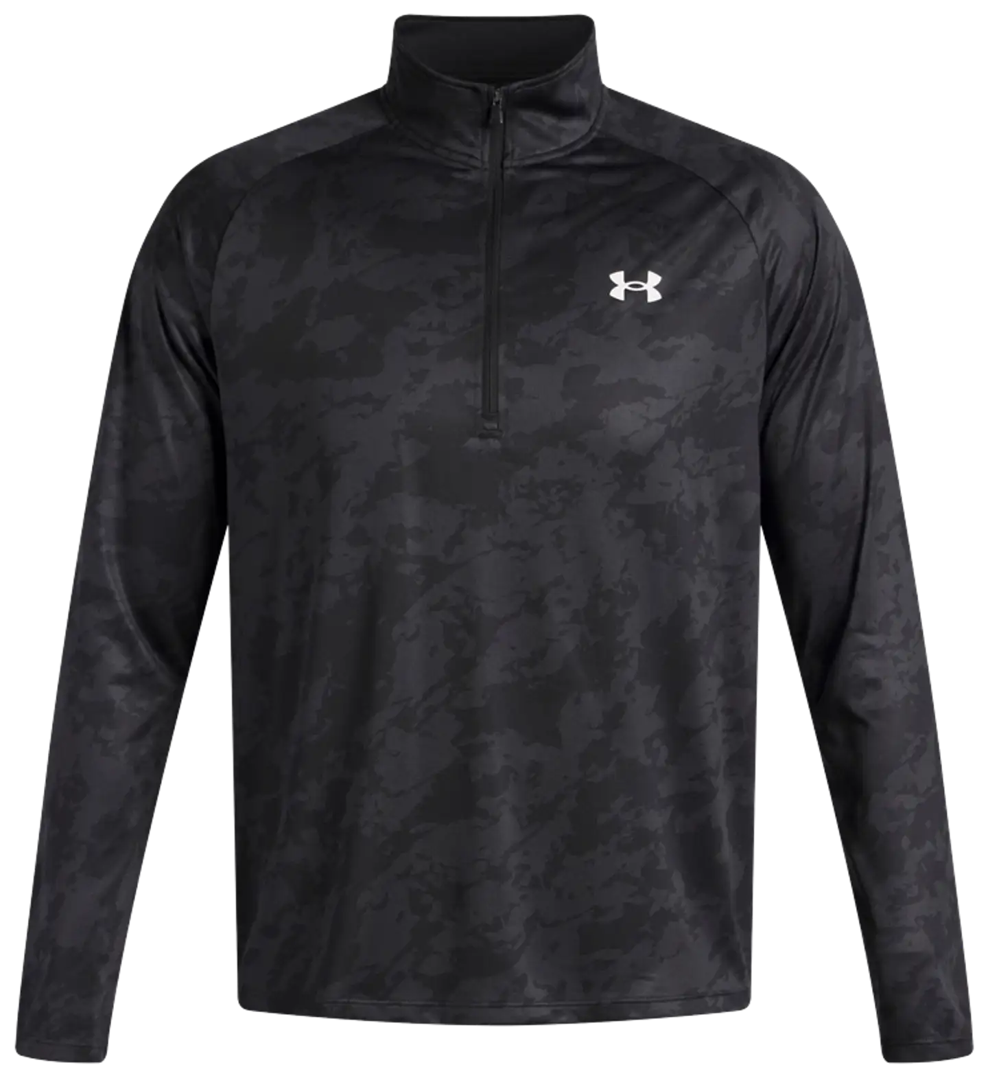 Under Armour miesten pitkähihainen treenipaita  Tech 2.0 1/2 zip 1328495 - BLACK - 1