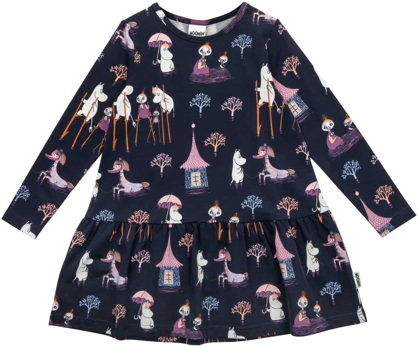 Martinex Muumi lasten mekko Tulvia 592696 - tummansininen - 1