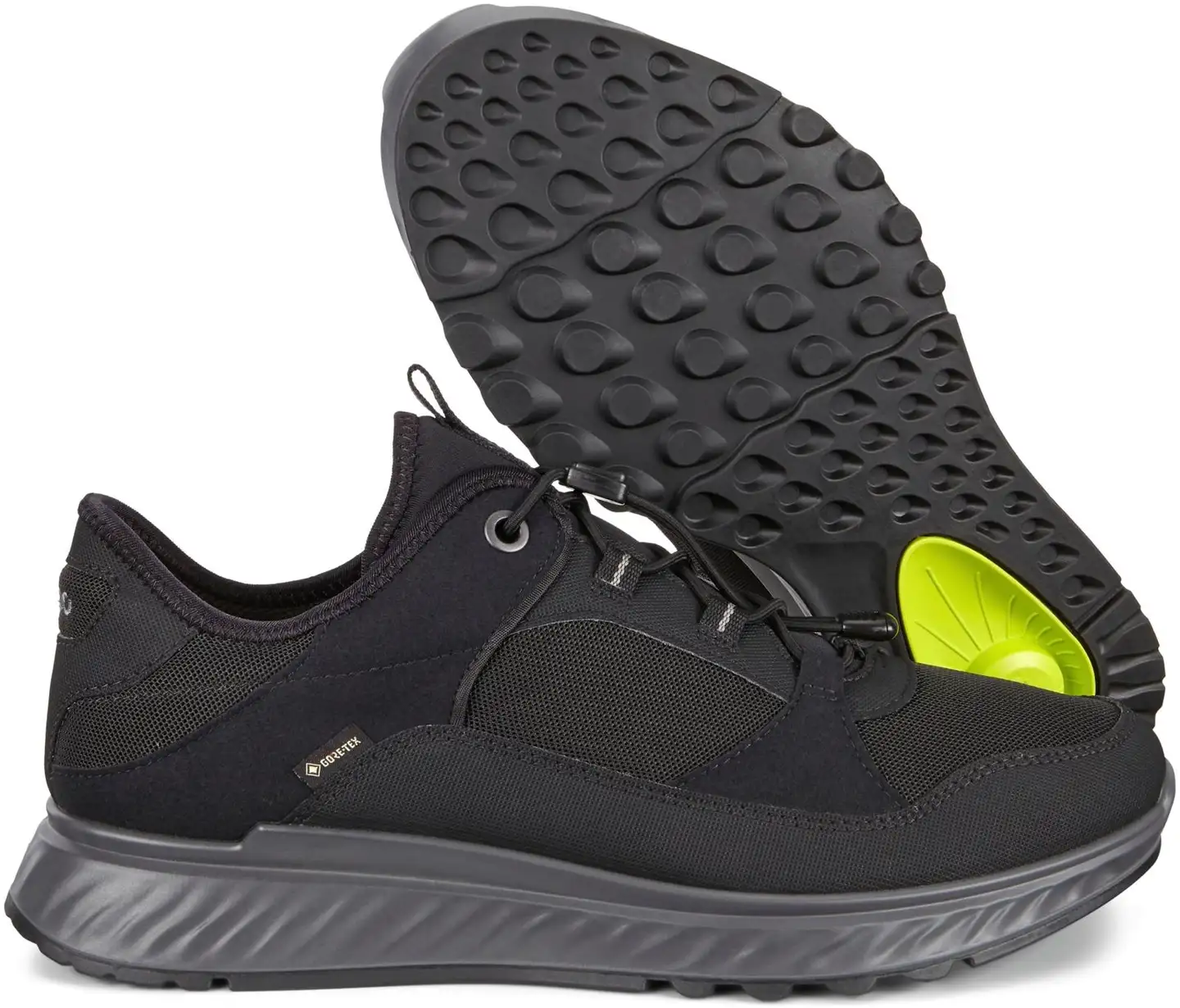 Ecco miesten ulkoilujalkine Exostride Low GTX - MUSTA - 2