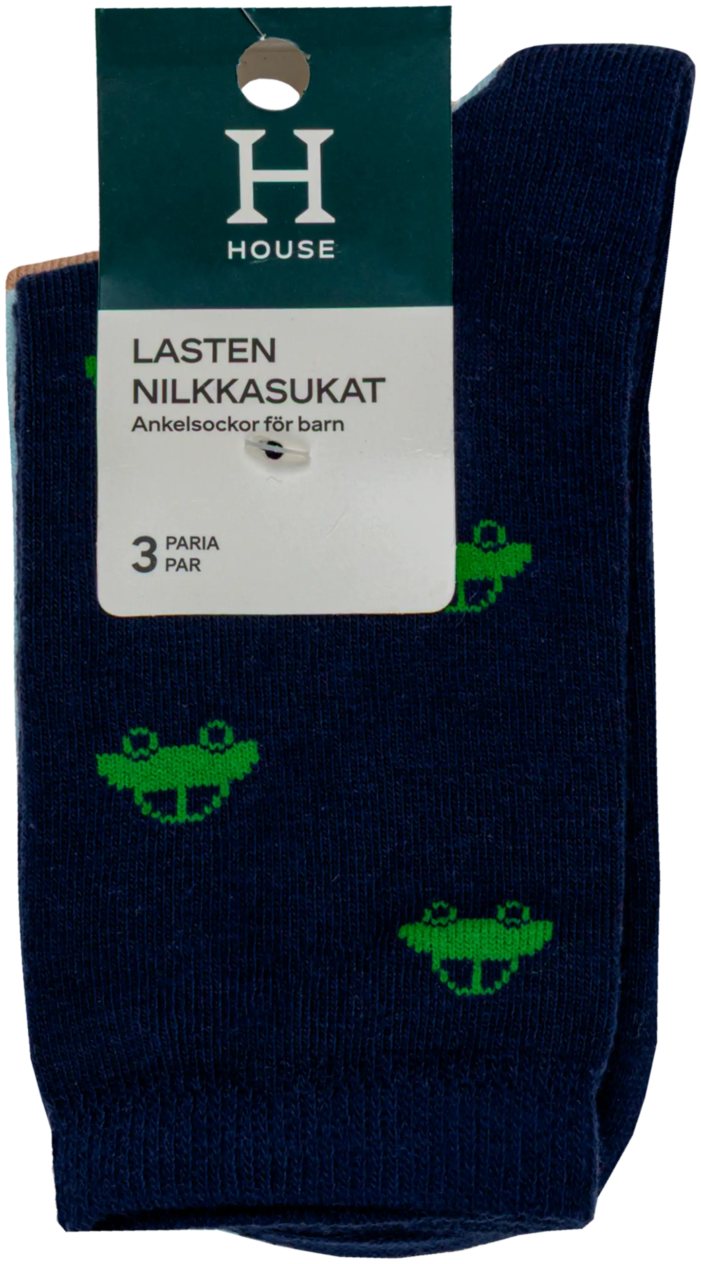 House lasten sukat auto 234H362530 3-pack - Blue/beige - 2