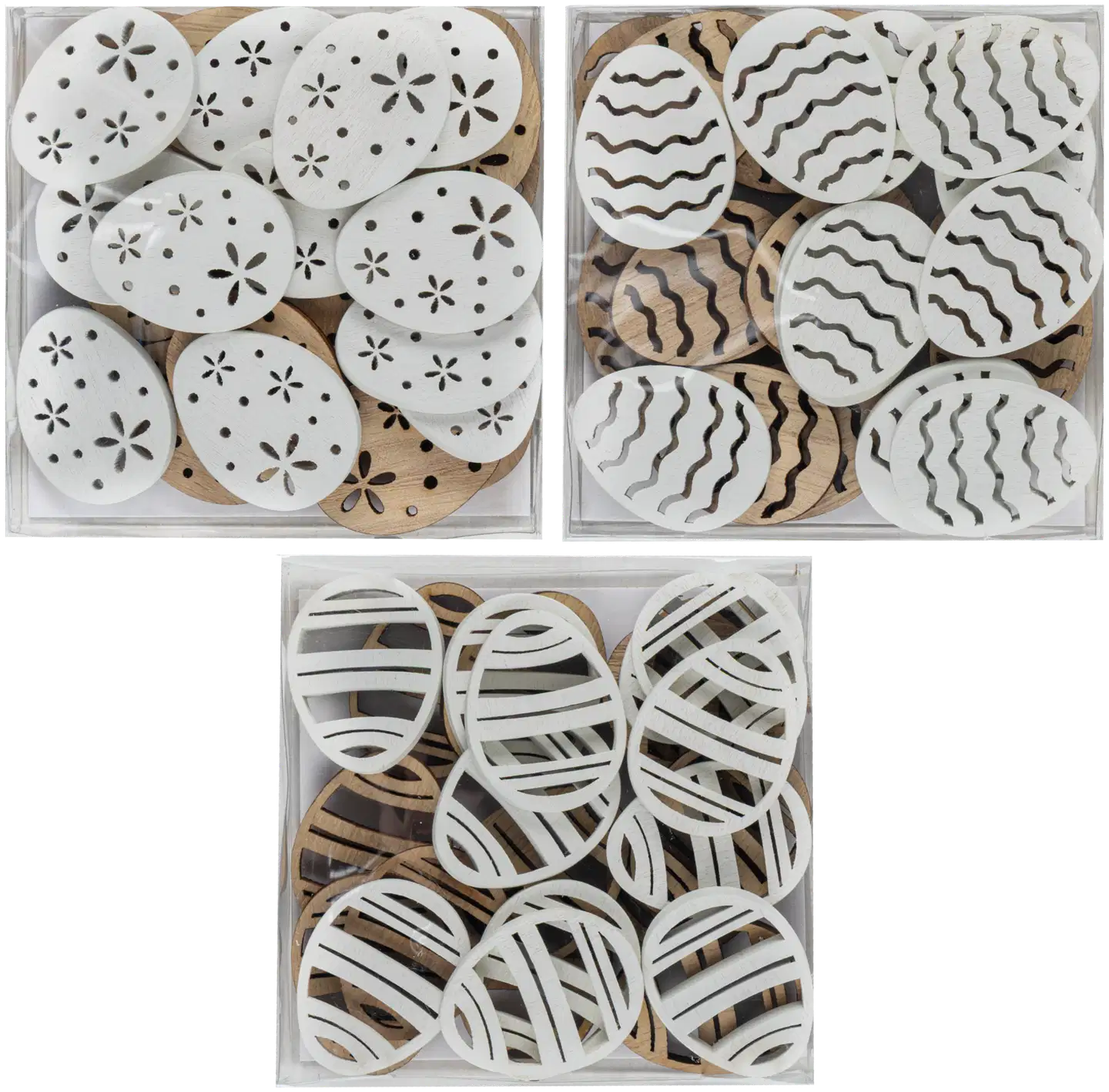 Pikkupuukoriste muna 24 kpl - 1