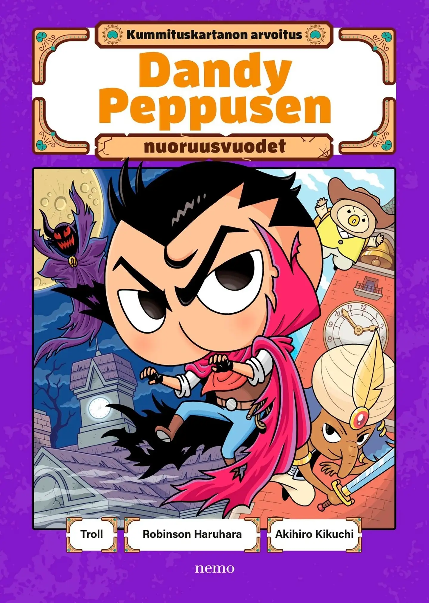 Troll, Dandy Peppusen nuoruusvuodet - Kummituskartanon arvoitus