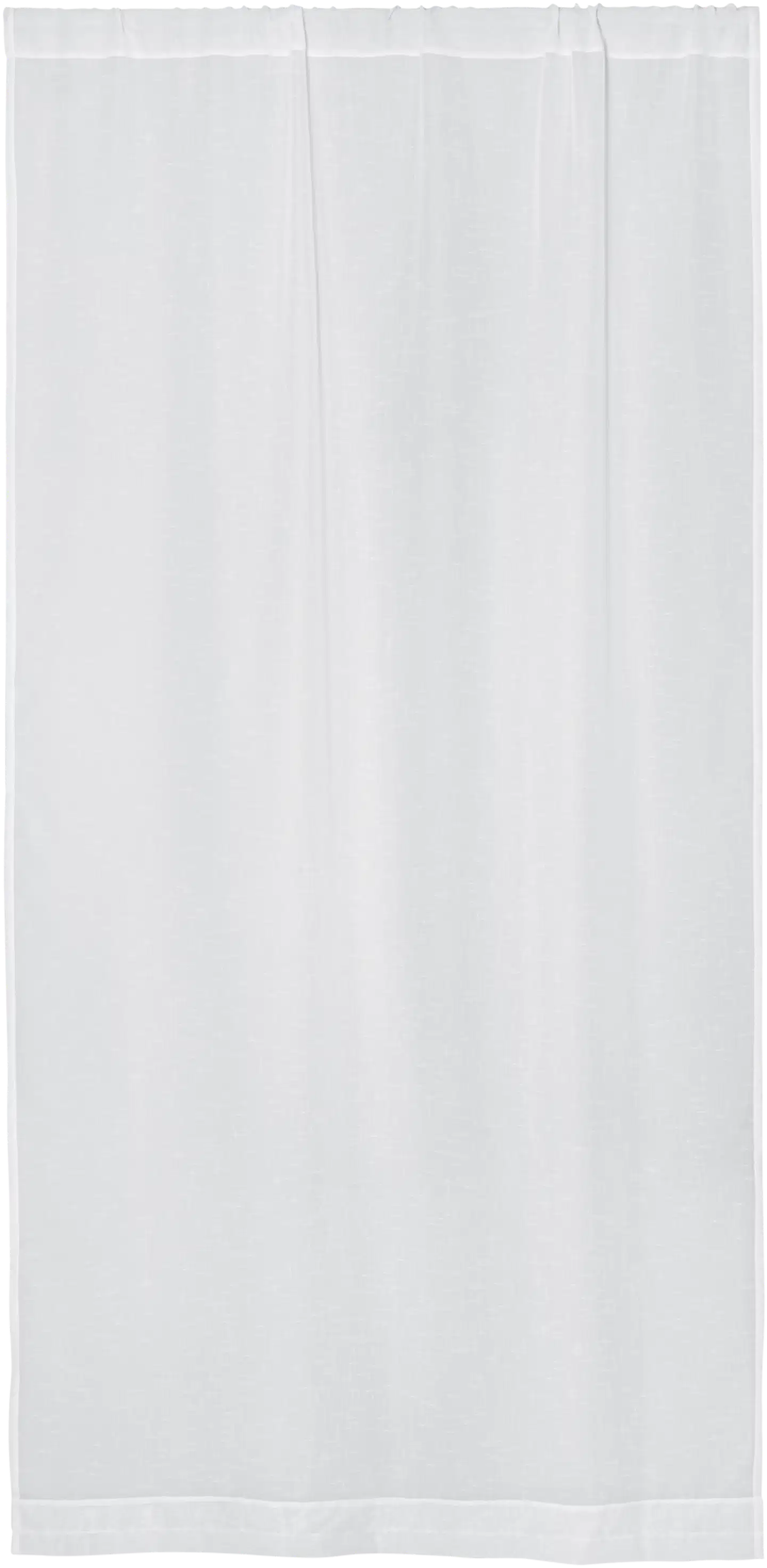 House verho Linen 140 x 250 cm valkoinen - 1