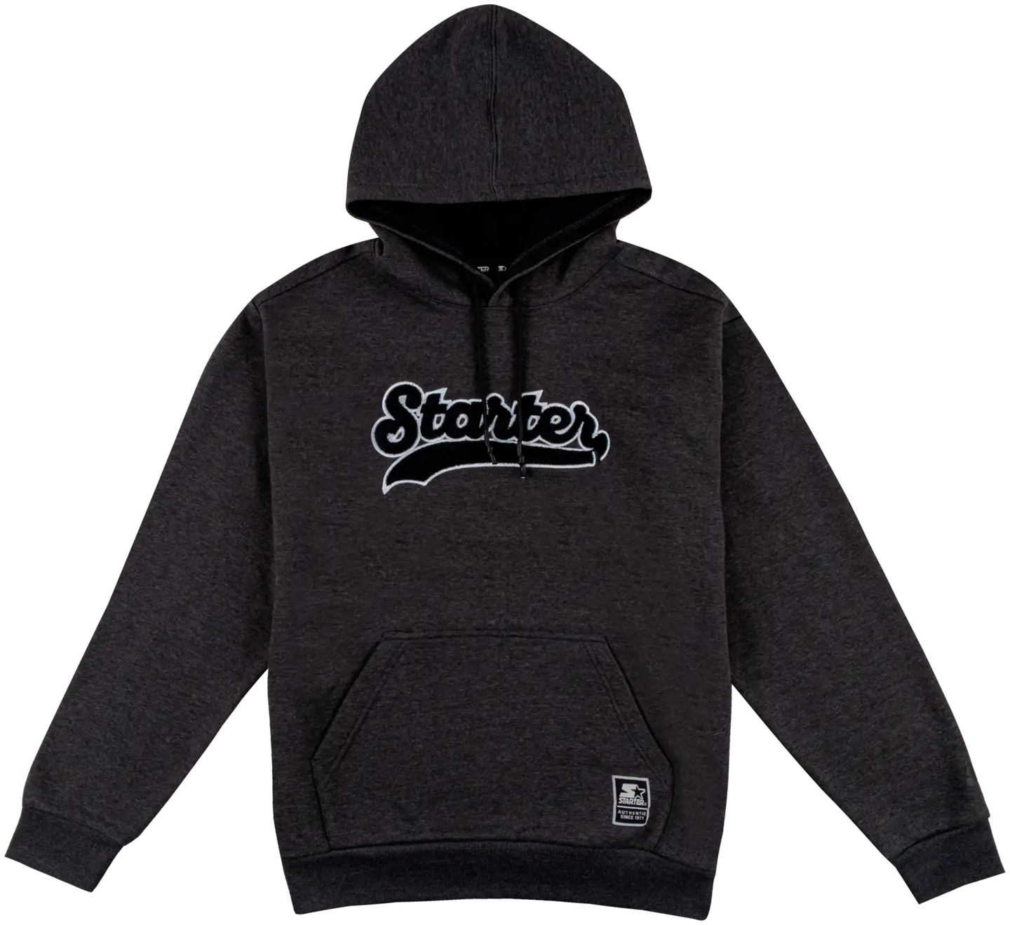 Starter miesten collegehuppari Varsity - CHARCOAL HEATHER - 1