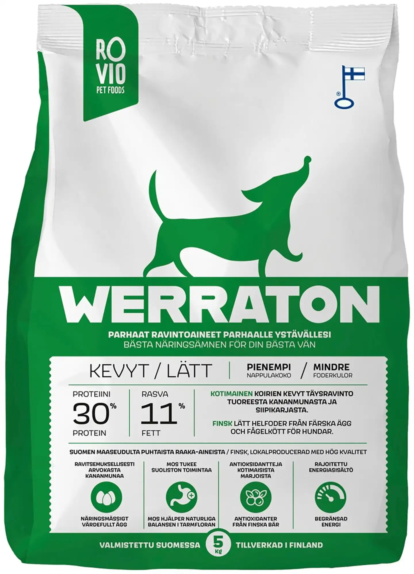 Rovio Pet Foods Werraton Kevyt 5 kg