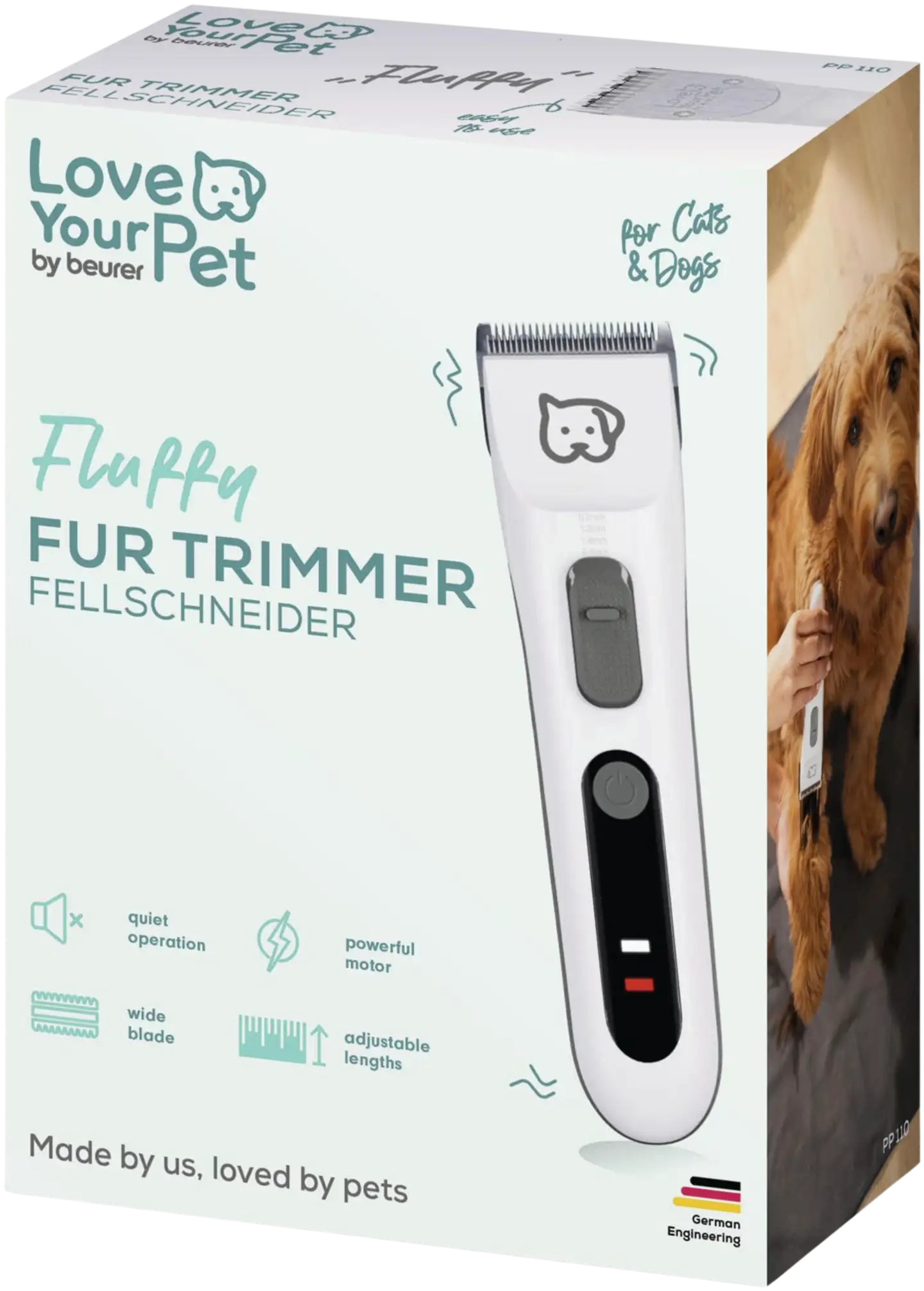 Beurer PP110 Fluffy lemmikin trimmeri - 5
