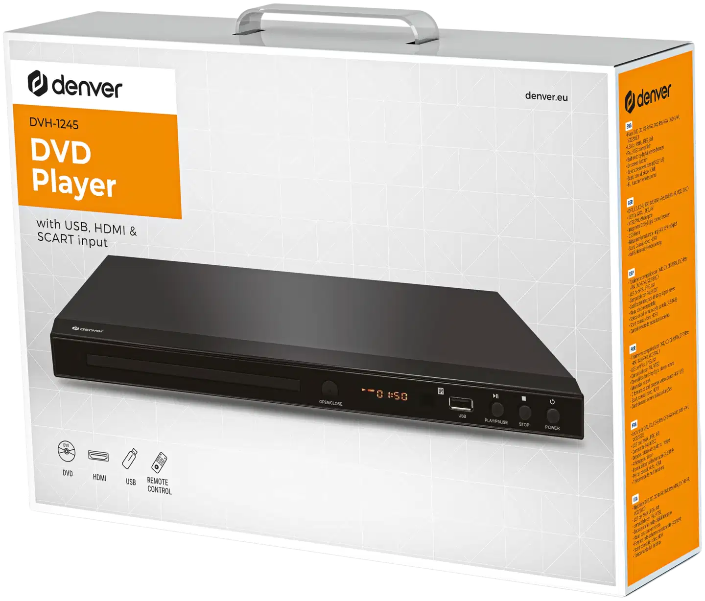 Denver DVD soitin DVH-1245MK3 - 5