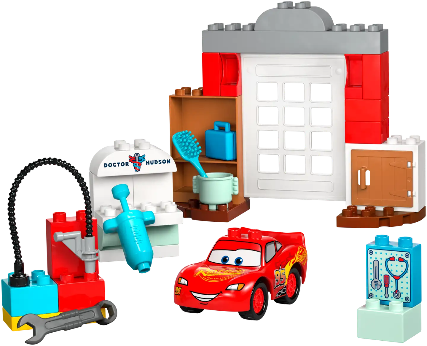 LEGO® DUPLO Disney TM 10456 McQueenin vierailu Docin tallilla - 4