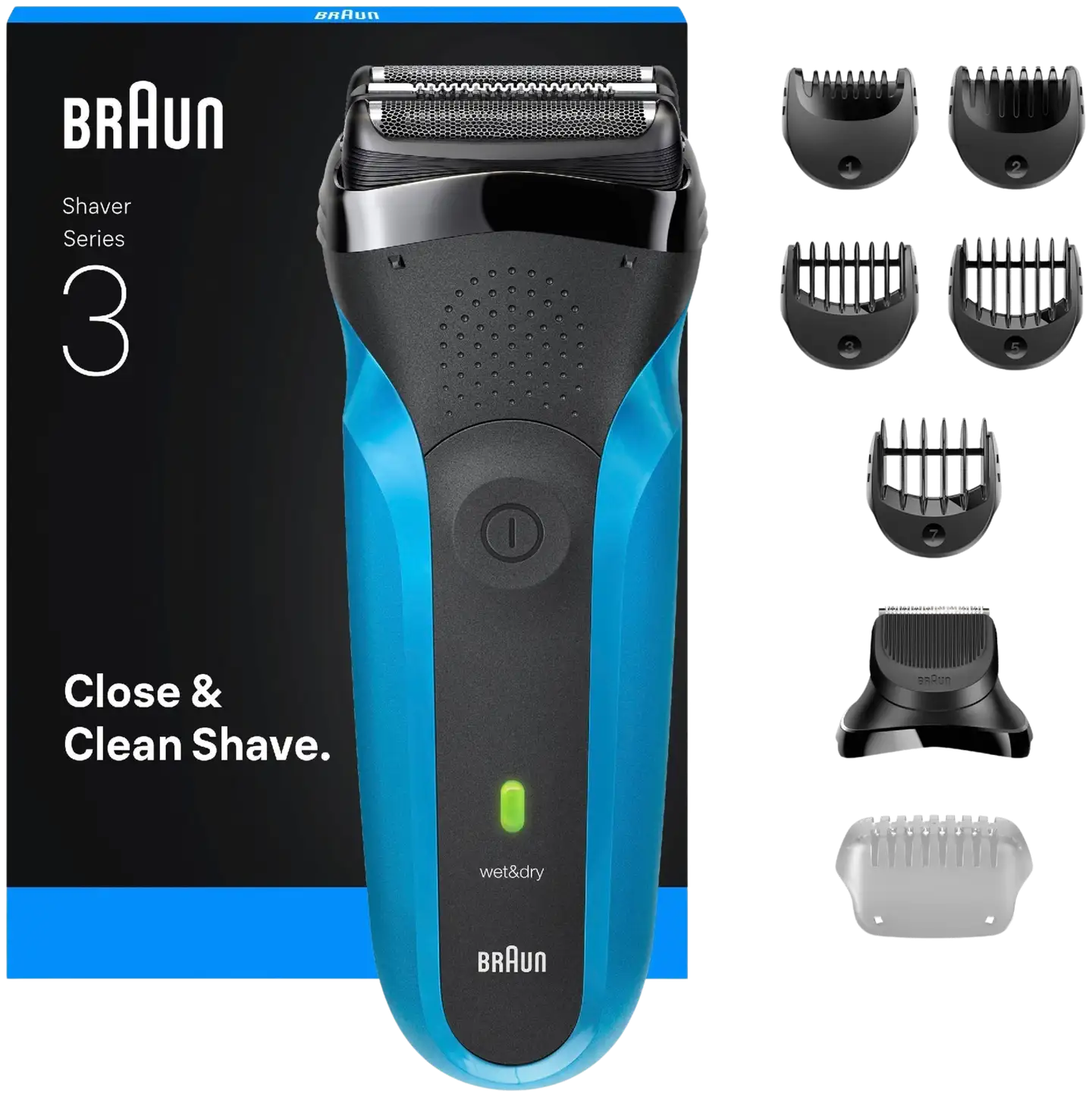 Braun parranajokone Series 3 310BT - 1