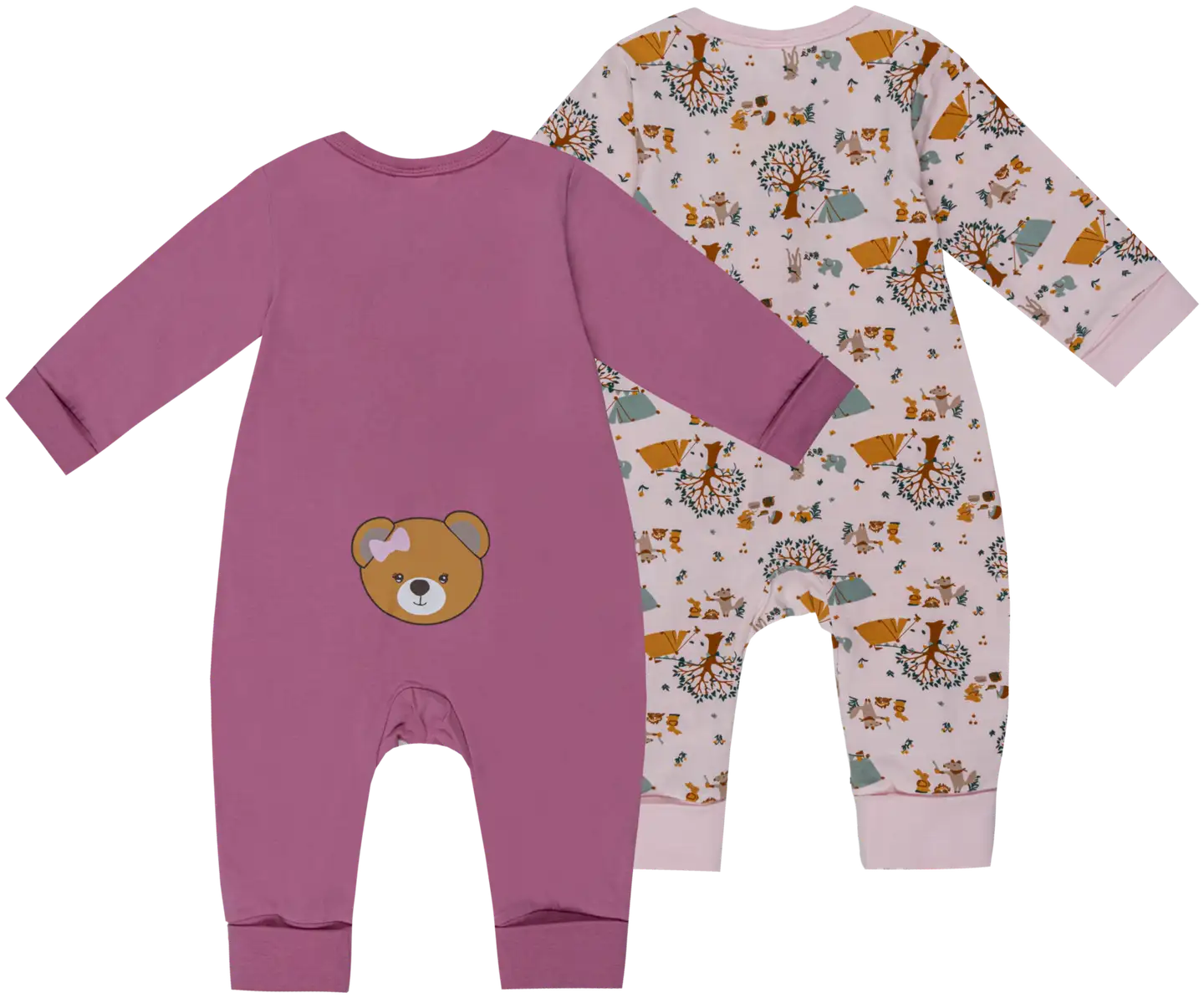 Ciraf vauvojen pyjama Retkellä 250B260109 2-pack - 13-2803tcx pale lilac - 2