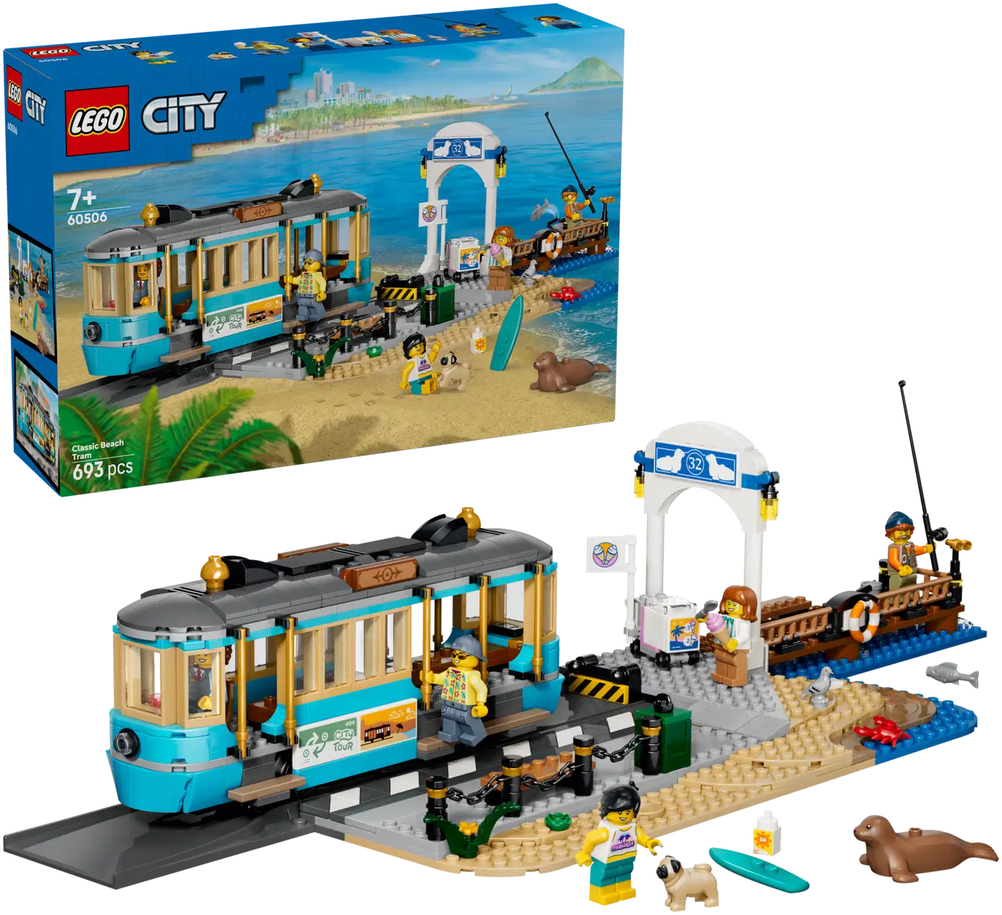 LEGO® City Trains 60506 Klassinen raitiovaunu - 1