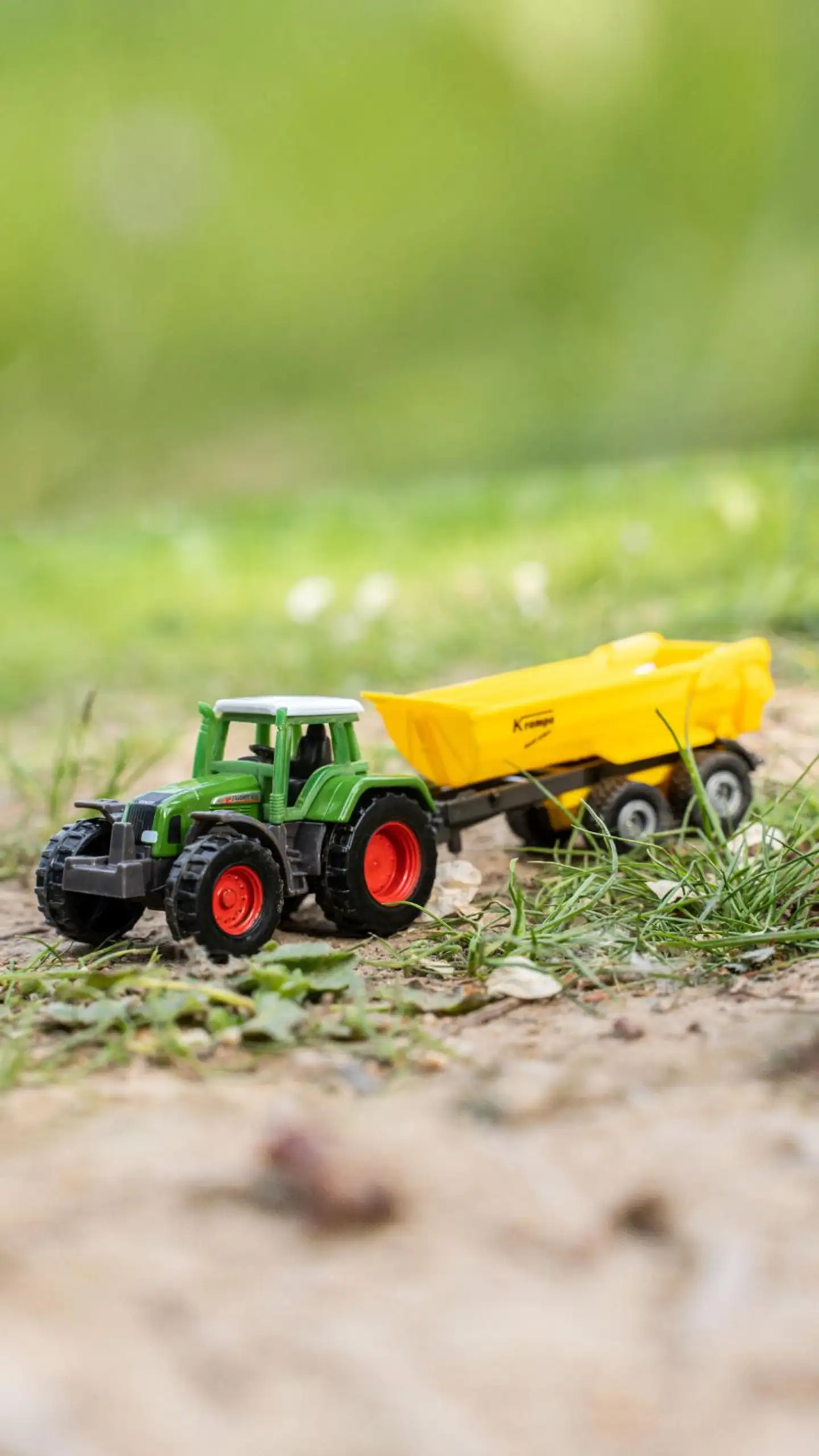 Siku Fendt ja Krampe kippiperävaunu - 8