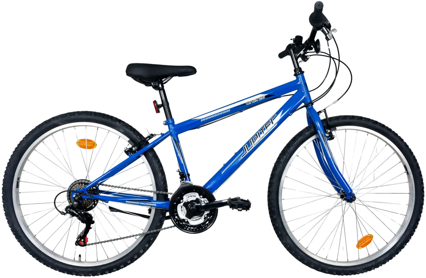 Jupiter Orbit 26" polkupyörä 18-vaihdetta runko 35 cm sininen - 1