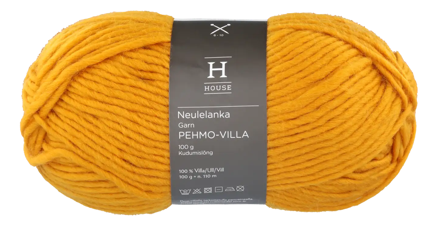 House neulelanka Pehmovilla 112706 100 g Dark Yellow 10429