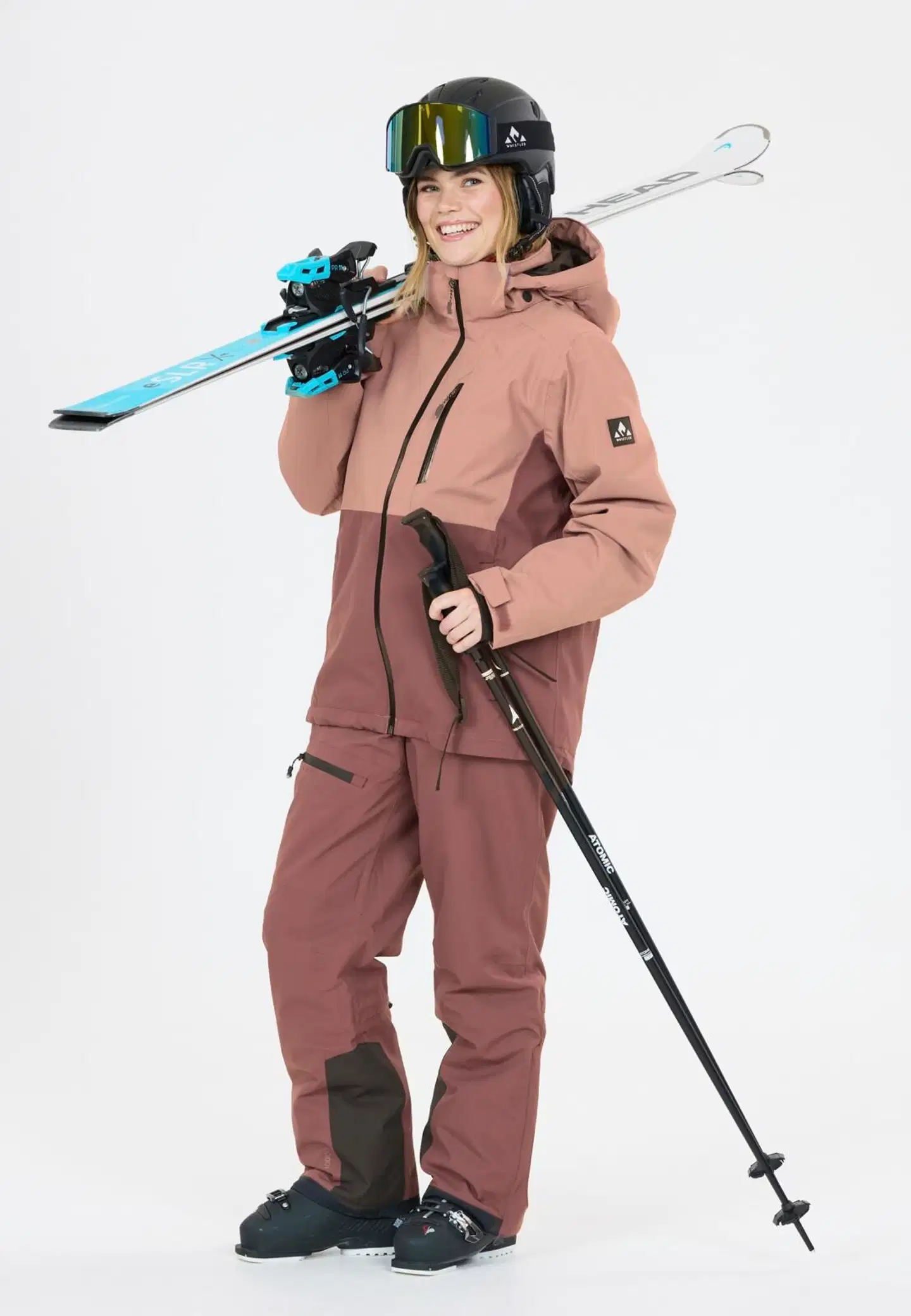 Whistler naisten Rossburg laskettelutakki - Twilight Mauve - 3