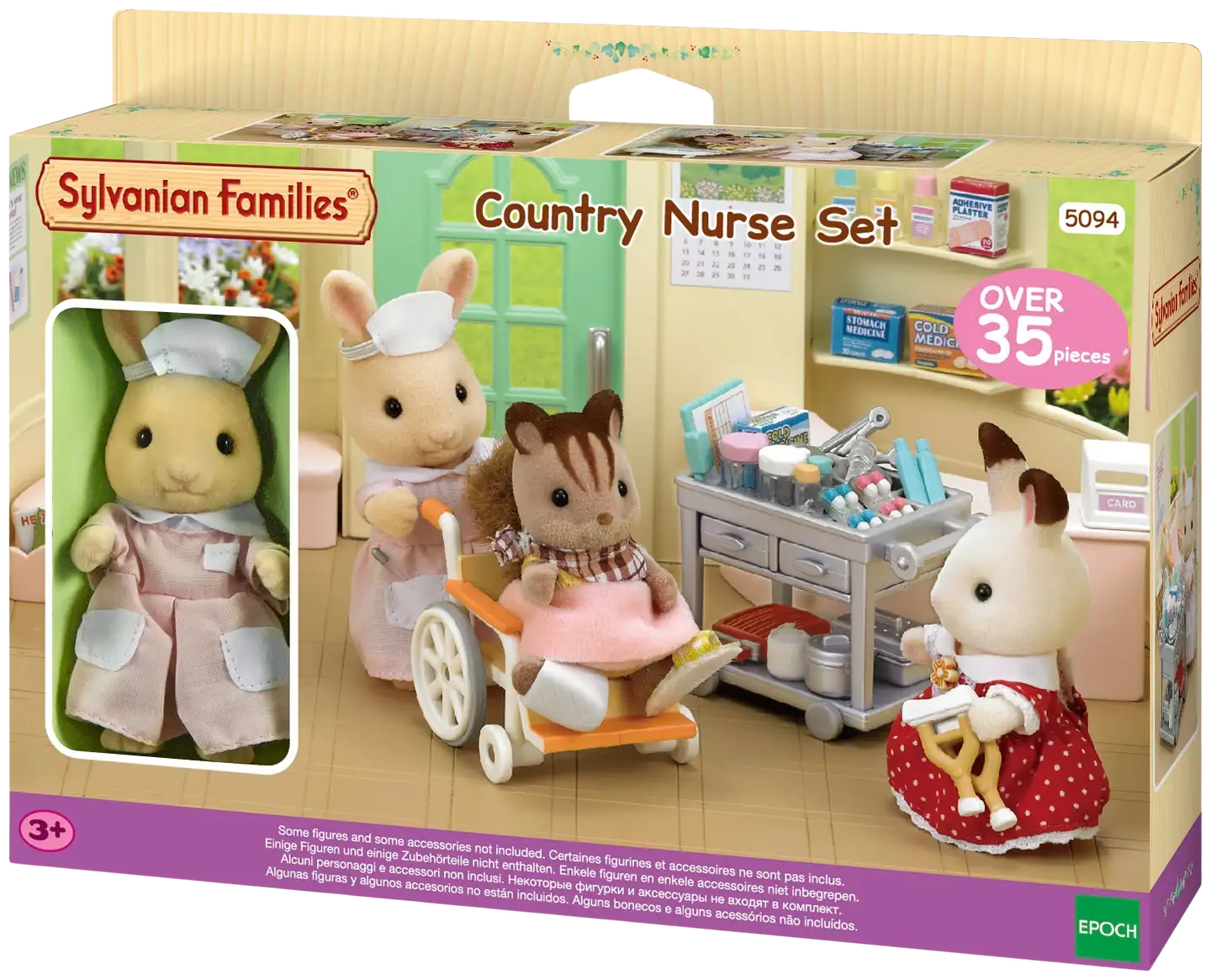 Sylvanian Families sairaanhoitajasetti - 1