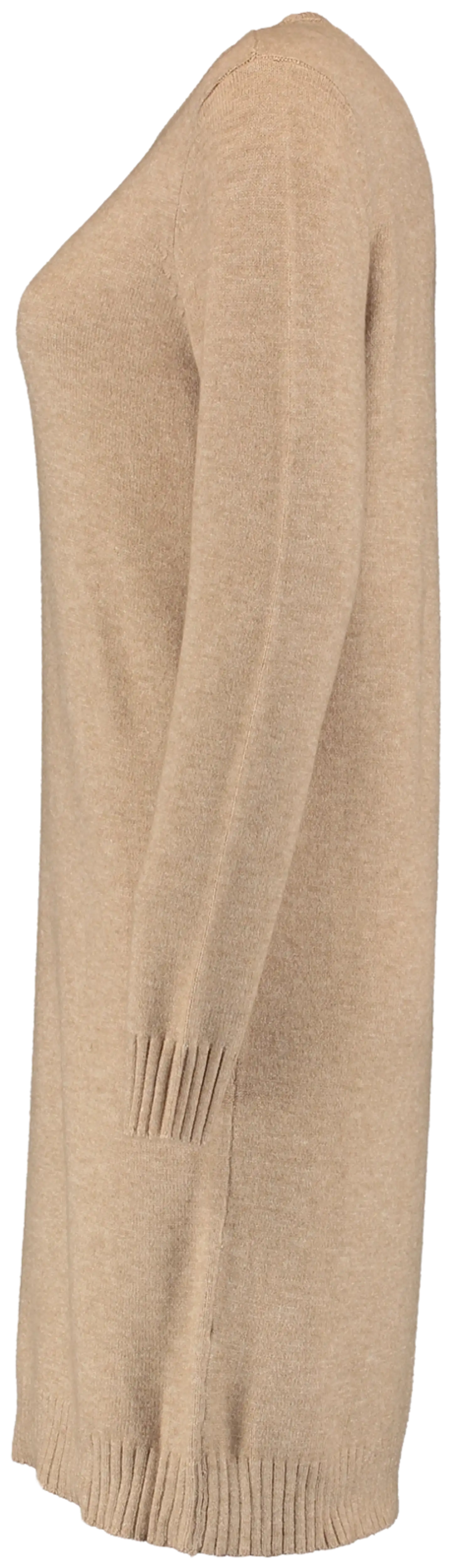 Hailys naisten neulemekko Roxana - beige marl - 2