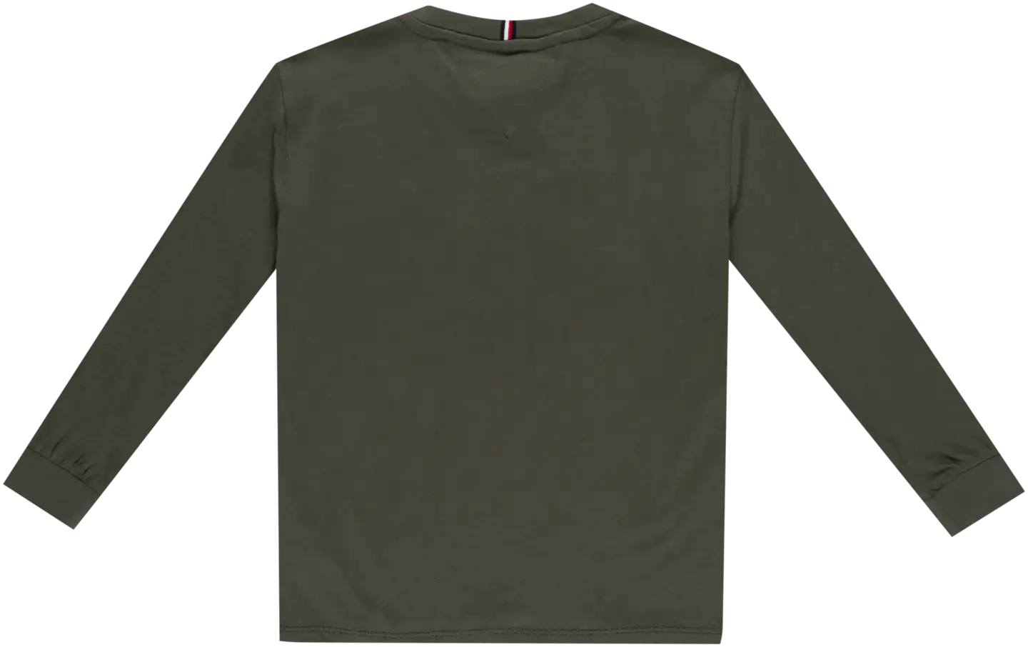 Tommy Hilfiger lasten pitkähihainen trikoopaita KB0KB09846 - Pewter green - 2