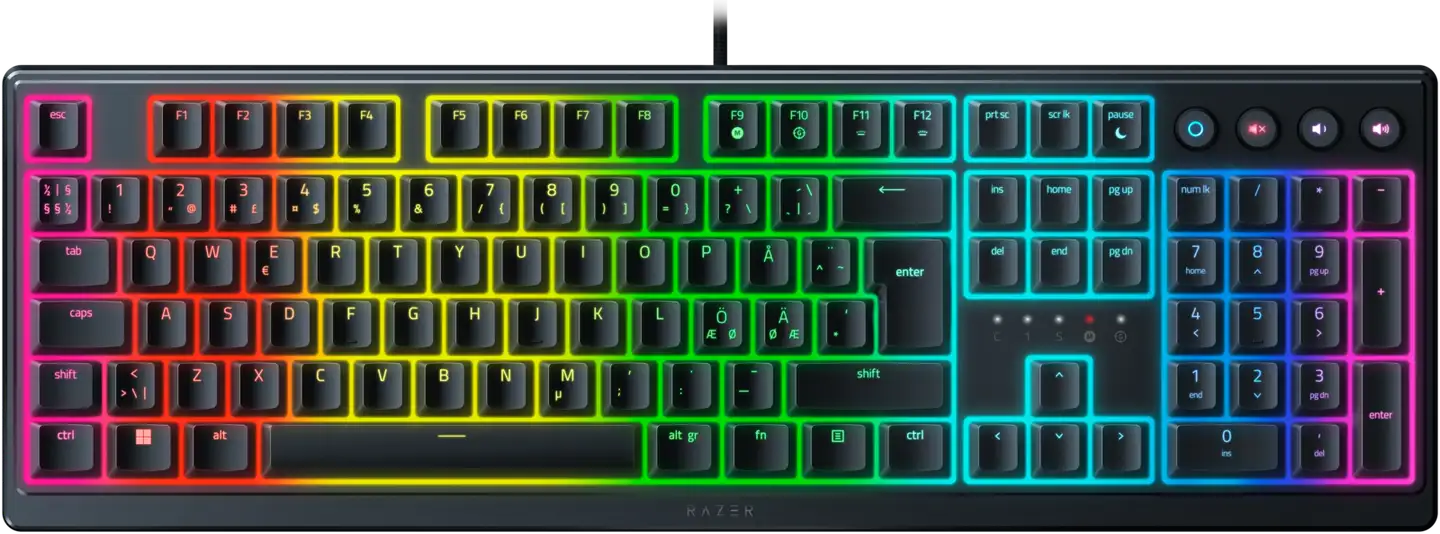 Razer pelinäppäimistö Ornata V3 RGB - 2