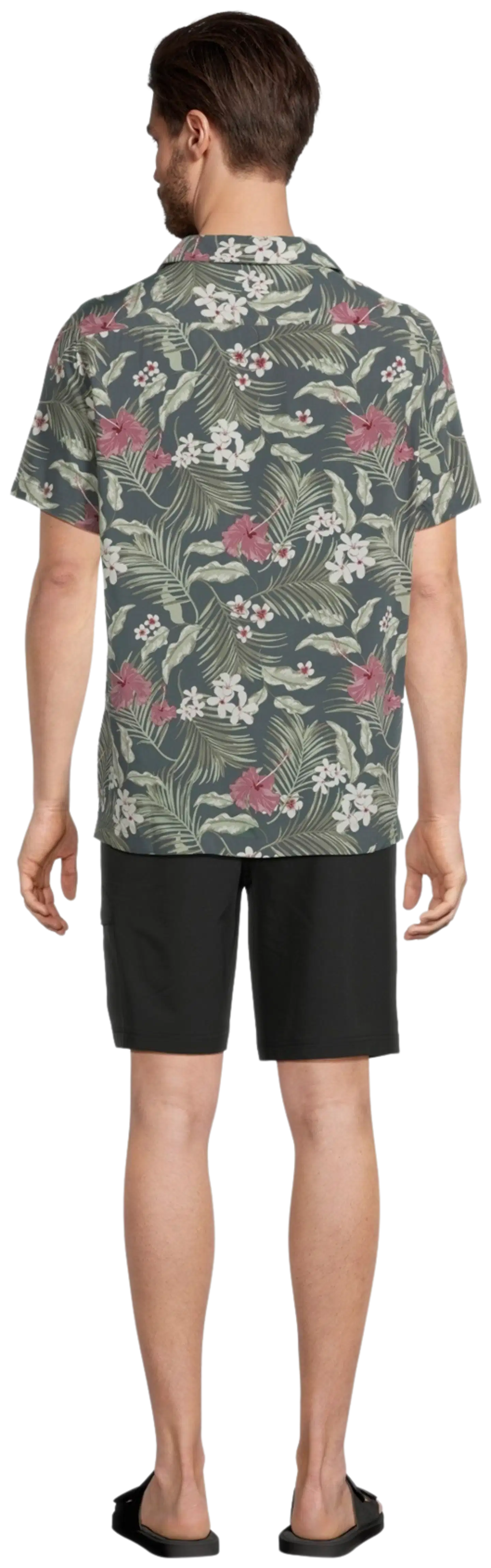 TEX miesten kesäpaita I275362 - KHAKI DARK - 3