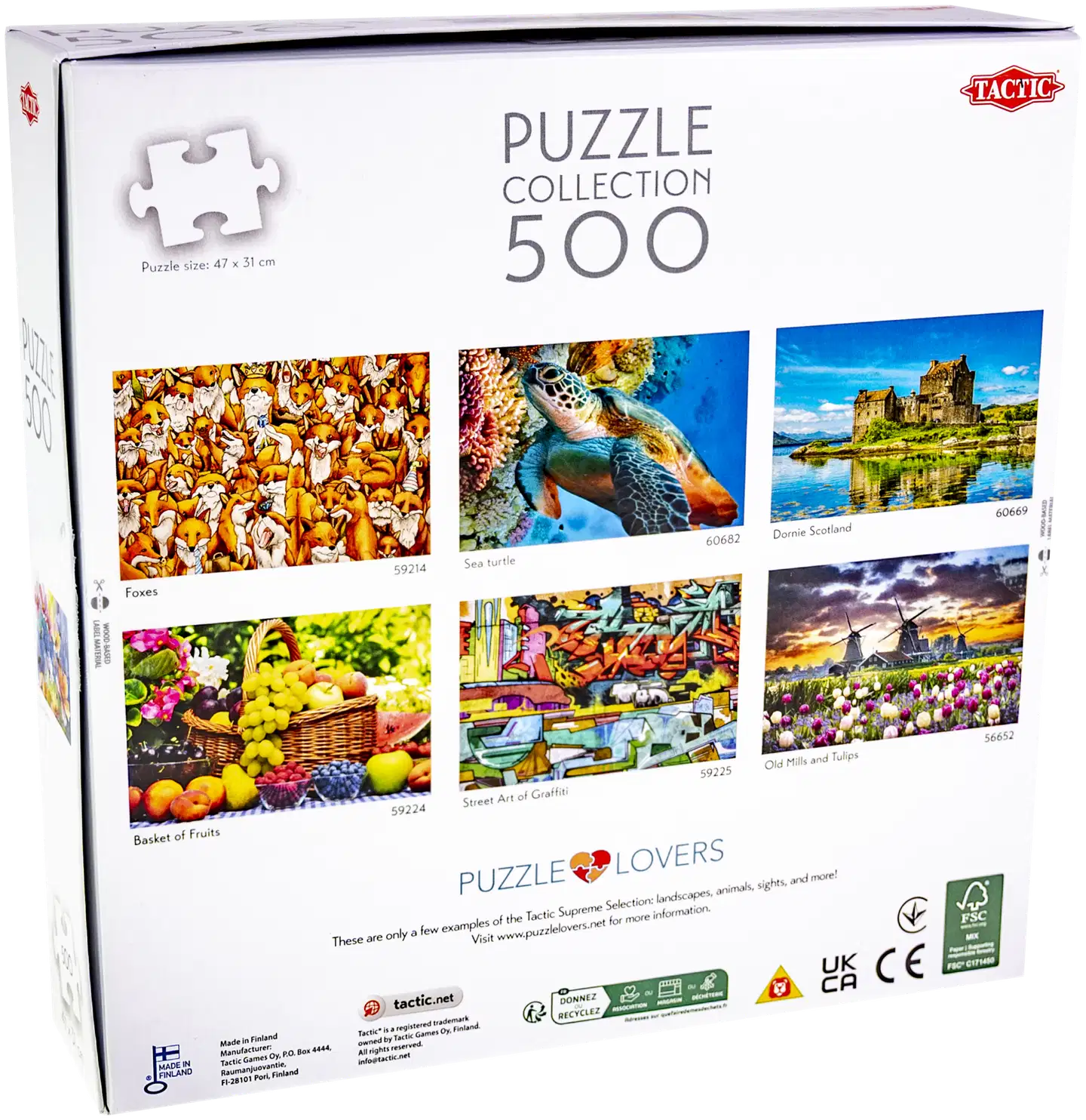 Tactic Palapeli Puzzle Lovers Busy Bees 500 palaa - 5