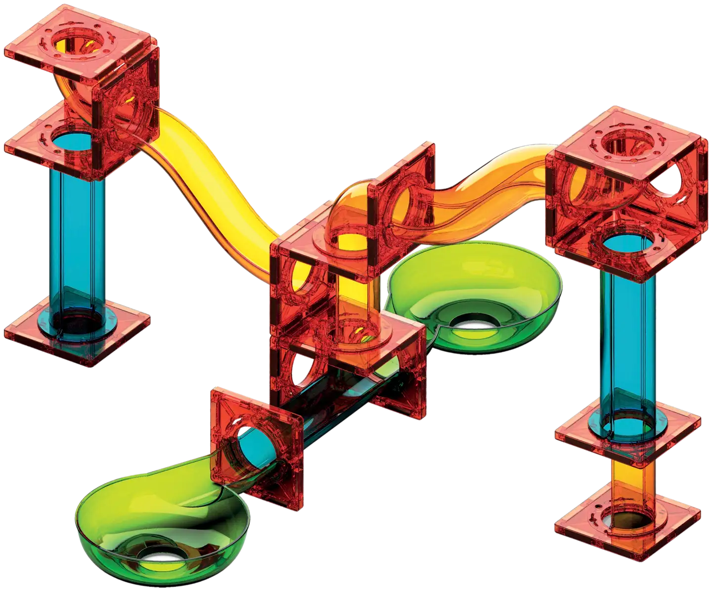 Geomag Magnetic Tiles Marble Run 45 Osaa - 4