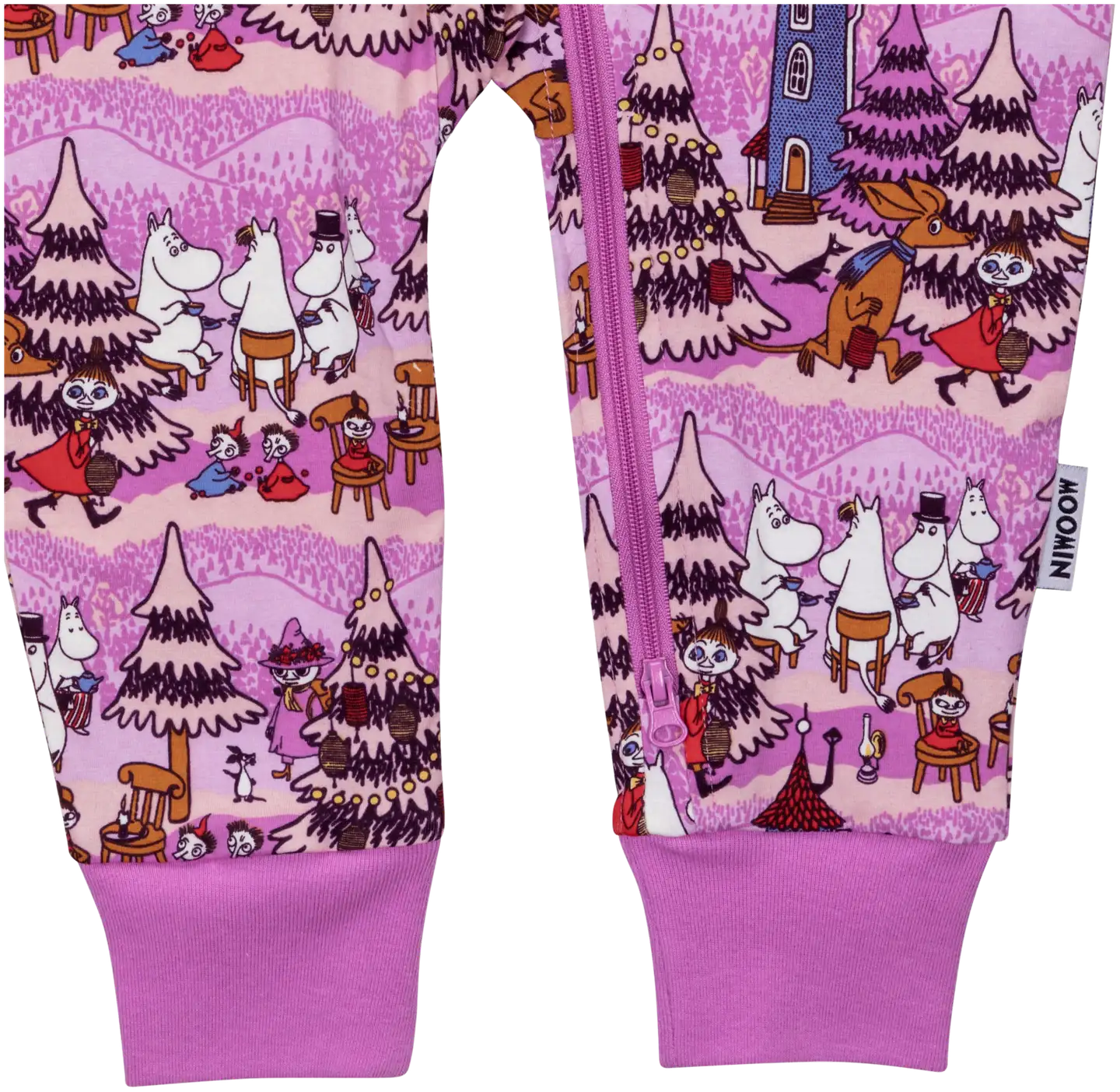 Moomin by Martinex vauvojen pyjama Pihajuhla 589980 - Pinkki - 3